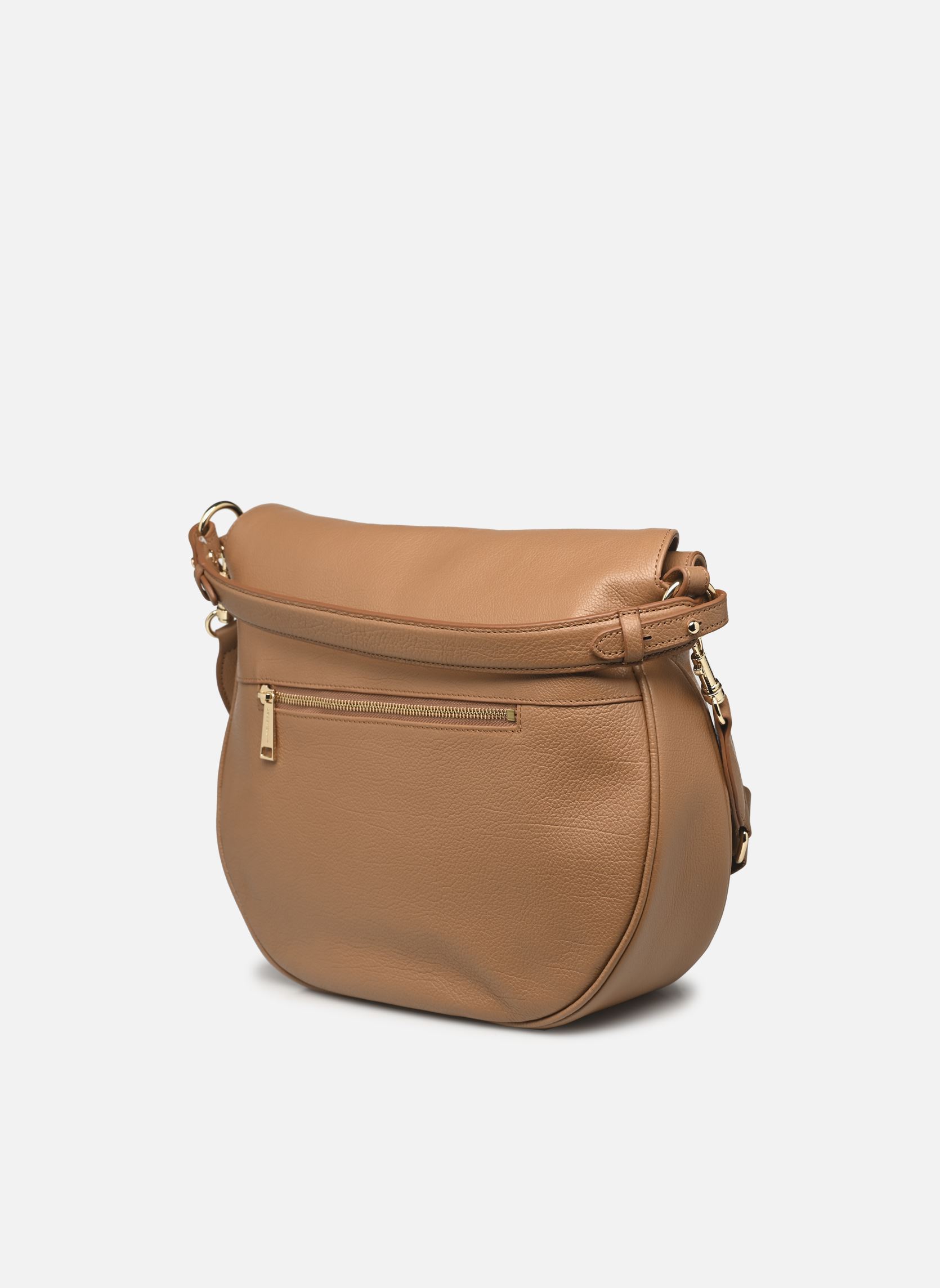 Umhängetaschen Sac besace A rabat aimanté L Dune Gaia damen braun Lancaster Umhängetaschen Sac besace A rabat aimanté L Dune Gaia damen braun CAMEL
