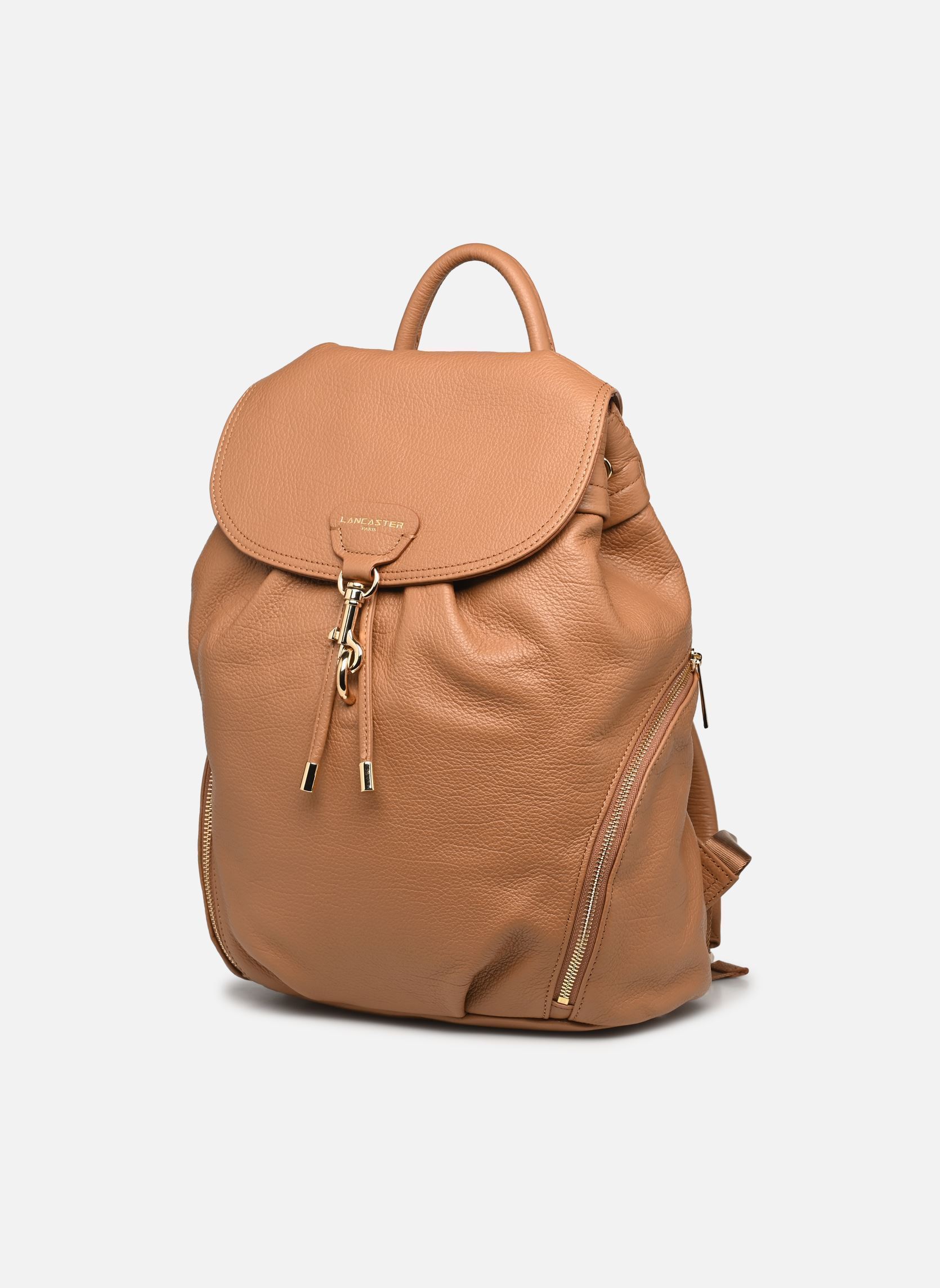 Rucksäcke Sac à dos A rabat avec fermoir Dune damen braun Lancaster Rucksäcke Sac à dos A rabat avec fermoir Dune damen braun CAMEL