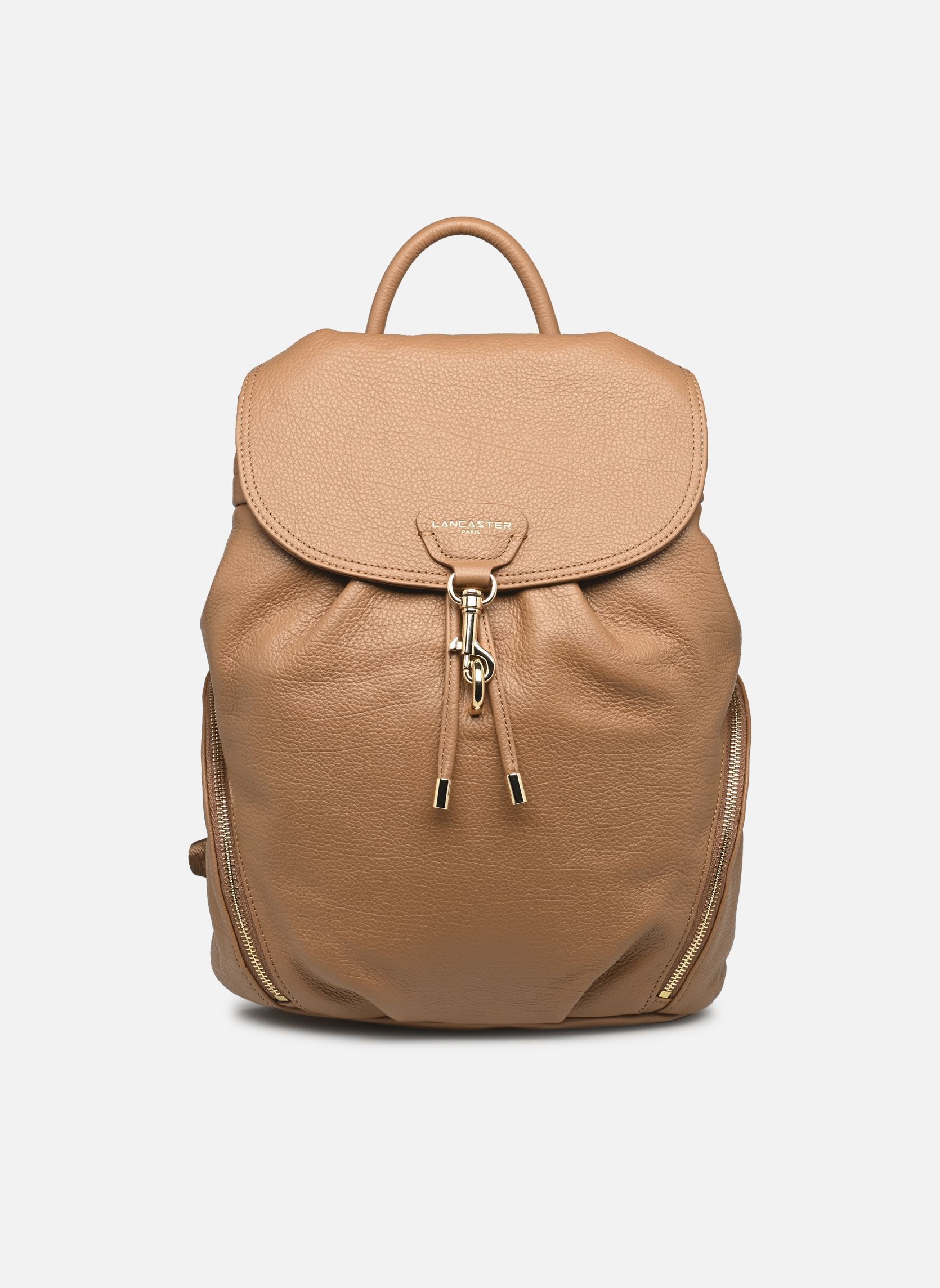 Rucksäcke Sac à dos A rabat avec fermoir Dune damen braun Lancaster Rucksäcke Sac à dos A rabat avec fermoir Dune damen braun CAMEL