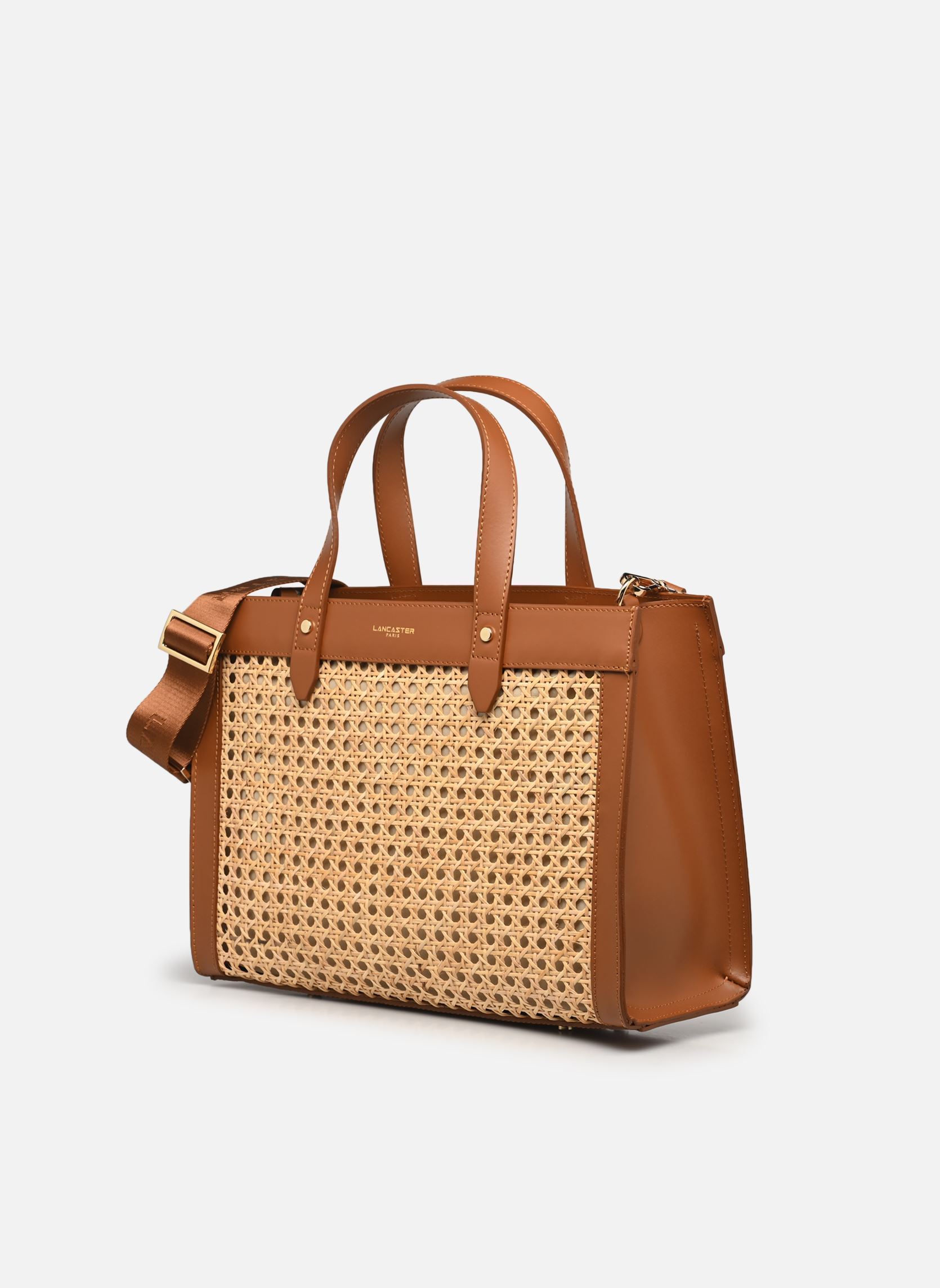 Cabas Sac cabas main M Cannage Rotin femme marron Lancaster Cabas Sac cabas main M Cannage Rotin femme marron CAMEL