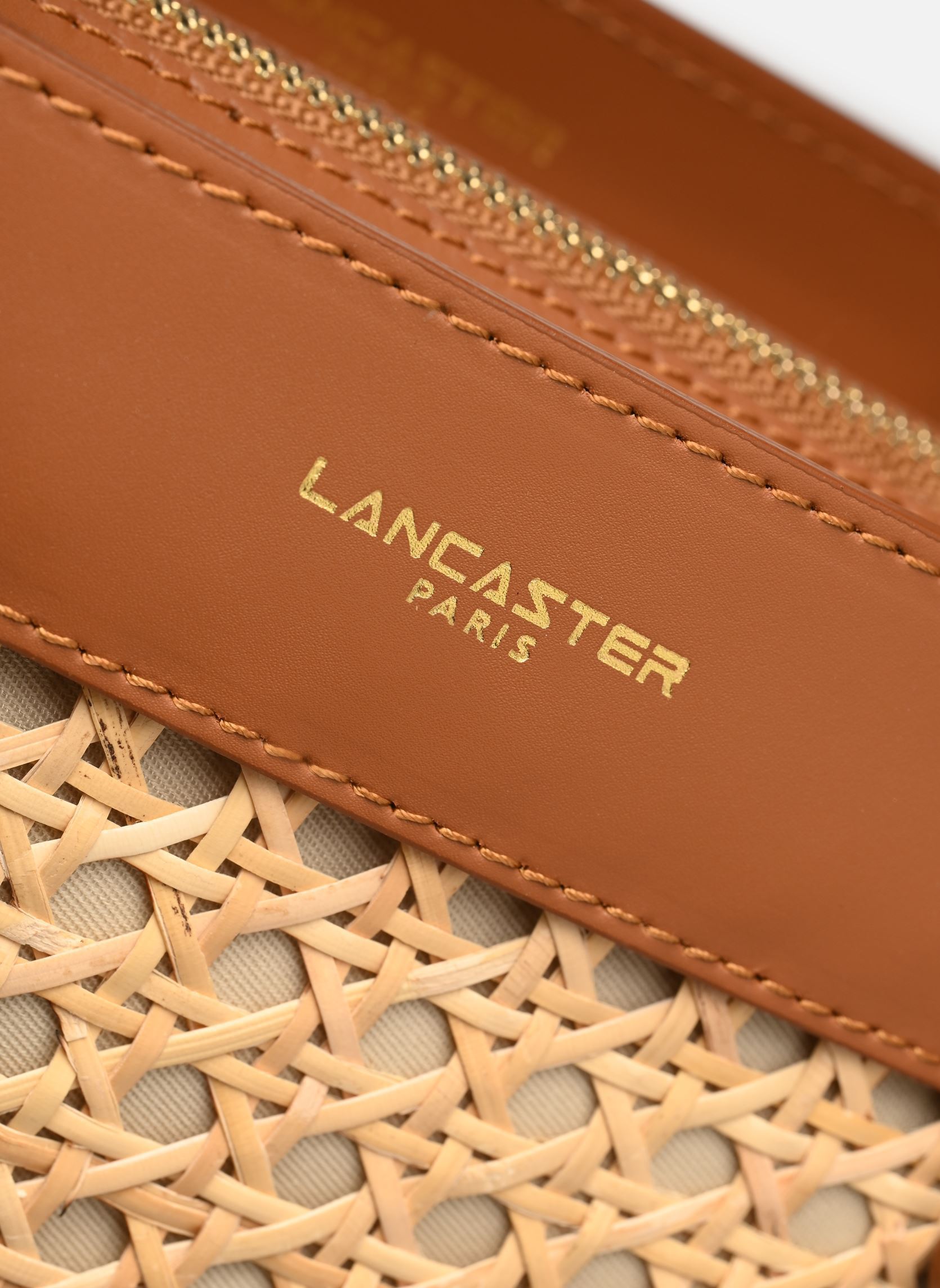 Cabas Sac cabas main M Cannage Rotin femme marron Lancaster Cabas Sac cabas main M Cannage Rotin femme marron CAMEL