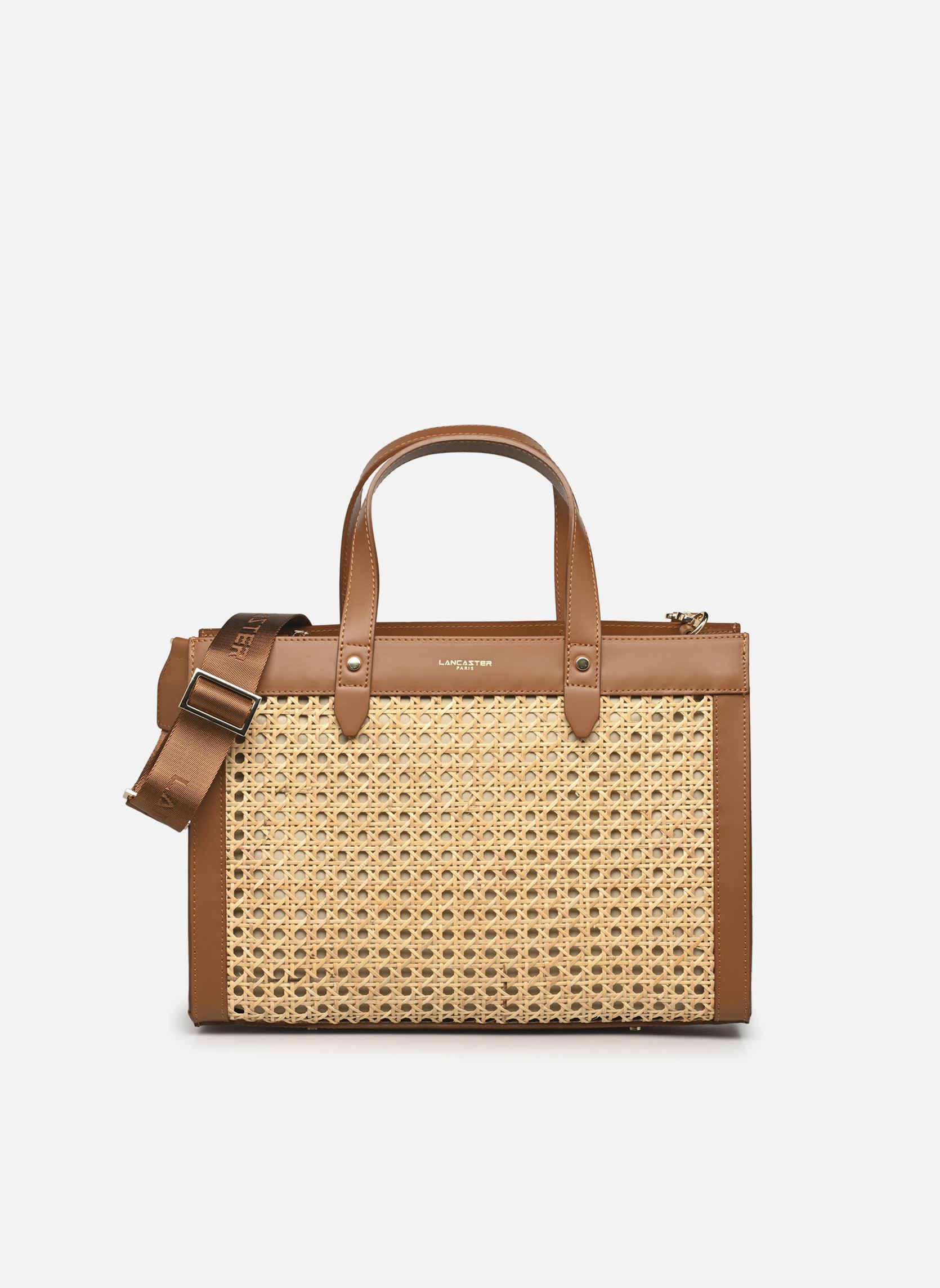 Cabas Sac cabas main M Cannage Rotin femme marron Lancaster Cabas Sac cabas main M Cannage Rotin femme marron CAMEL
