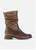 Bottines PRIMA En Cuir Marron Cognac – Taille US 6 / EUR 37.5 – Occasion