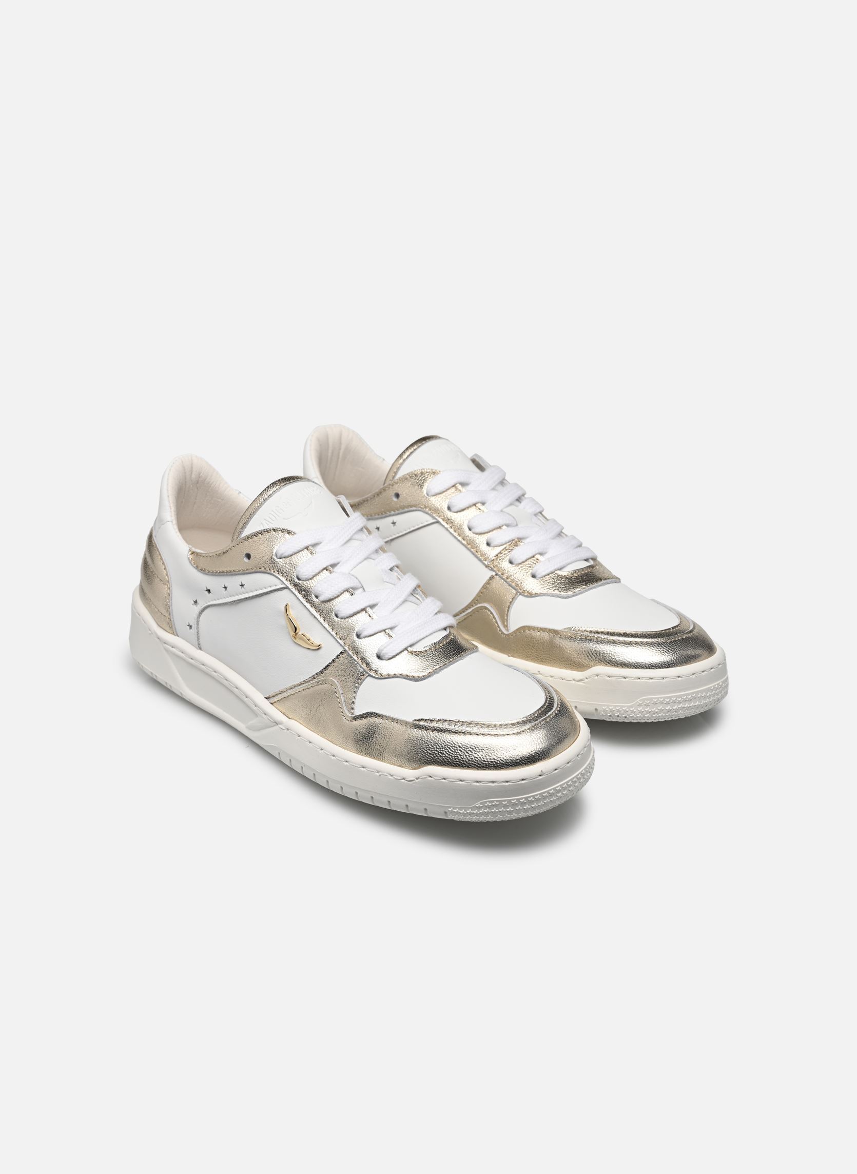 Sneaker X60285 mädchen gold und bronze Zadig & Voltaire Sneaker X60285 mädchen gold und bronze Light gold