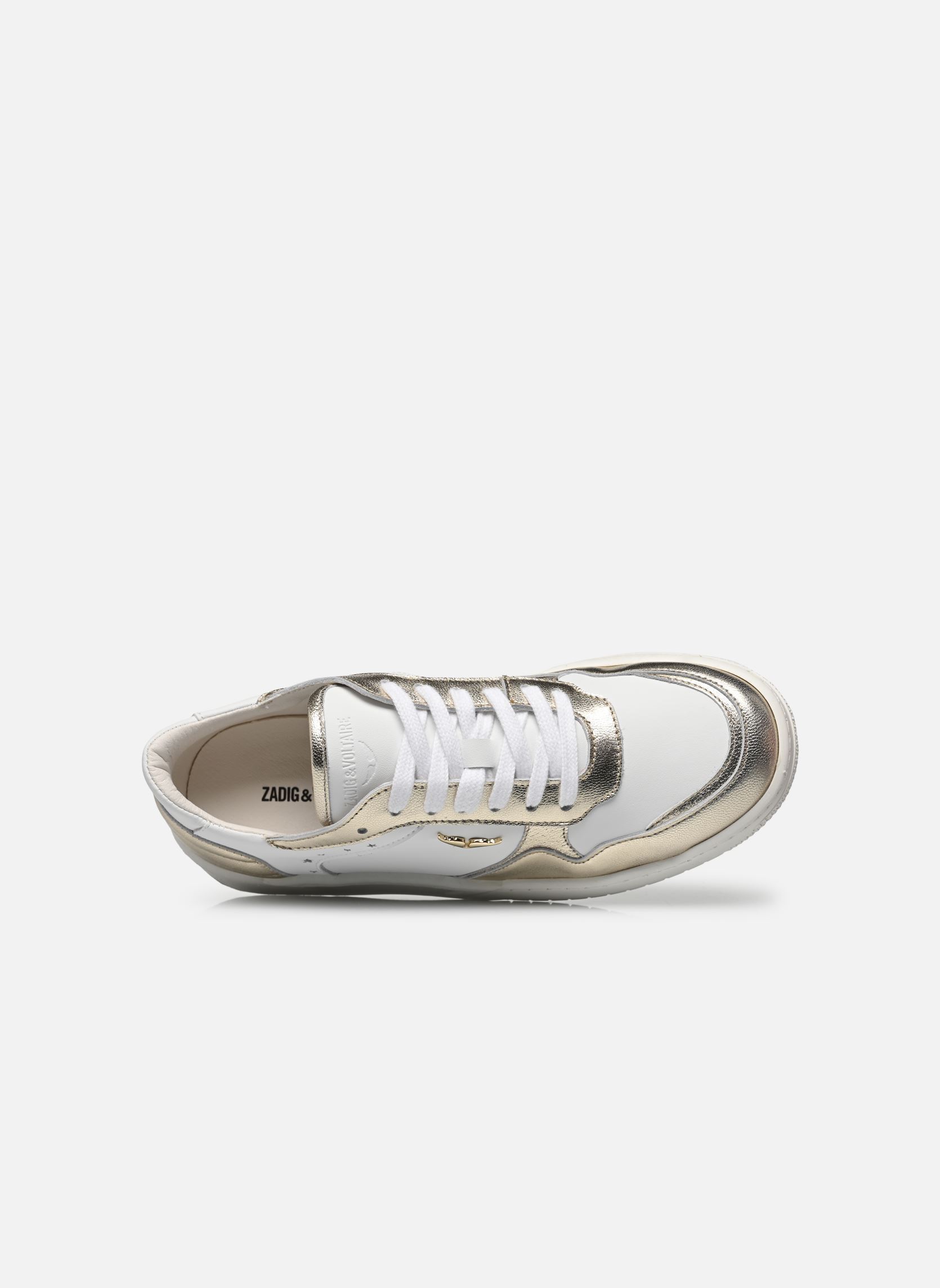 Sneaker X60285 mädchen gold und bronze Zadig & Voltaire Sneaker X60285 mädchen gold und bronze Light gold