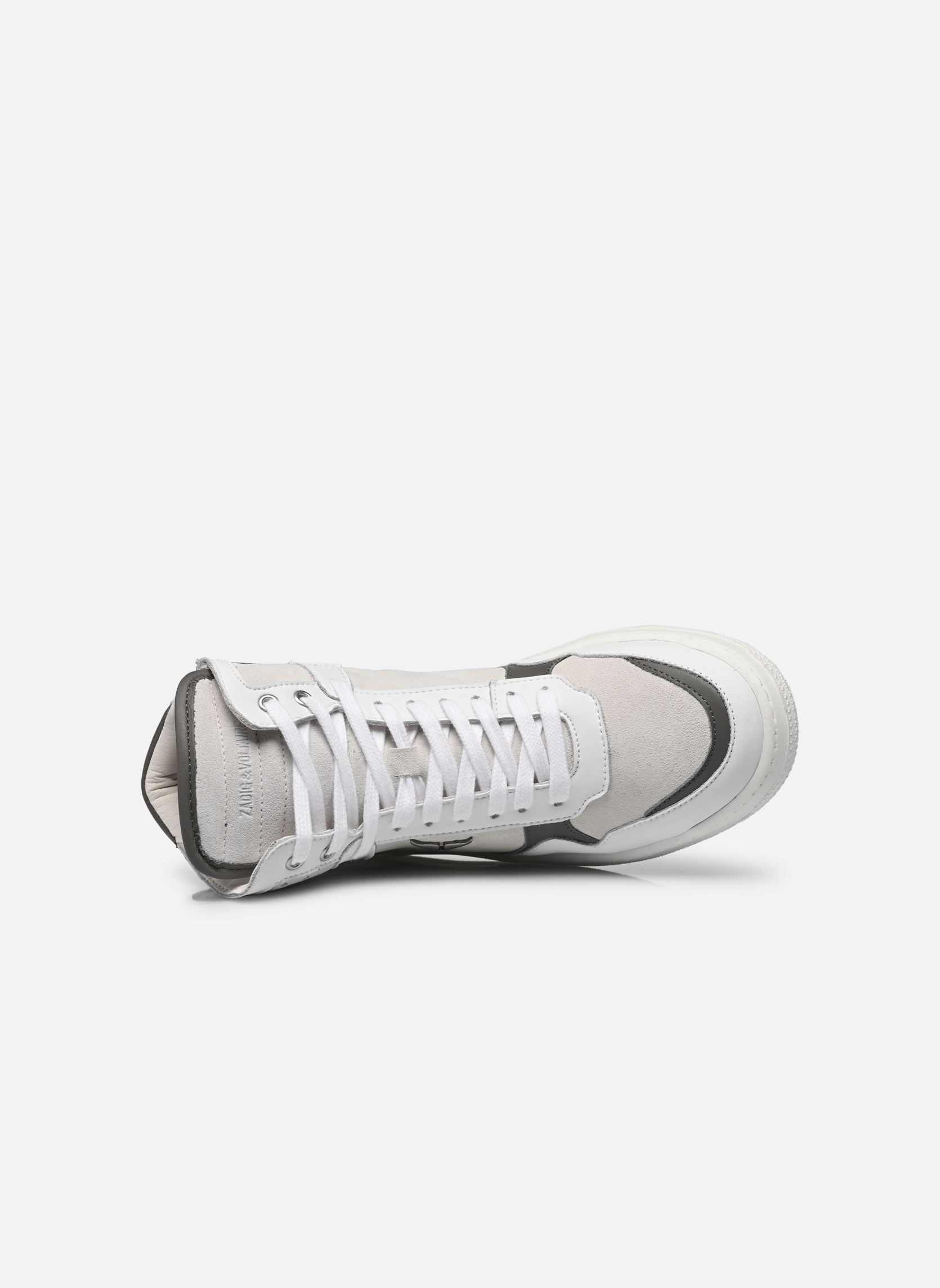 Baskets X60288 fille blanc Zadig & Voltaire Baskets X60288 fille blanc Blanc Gris