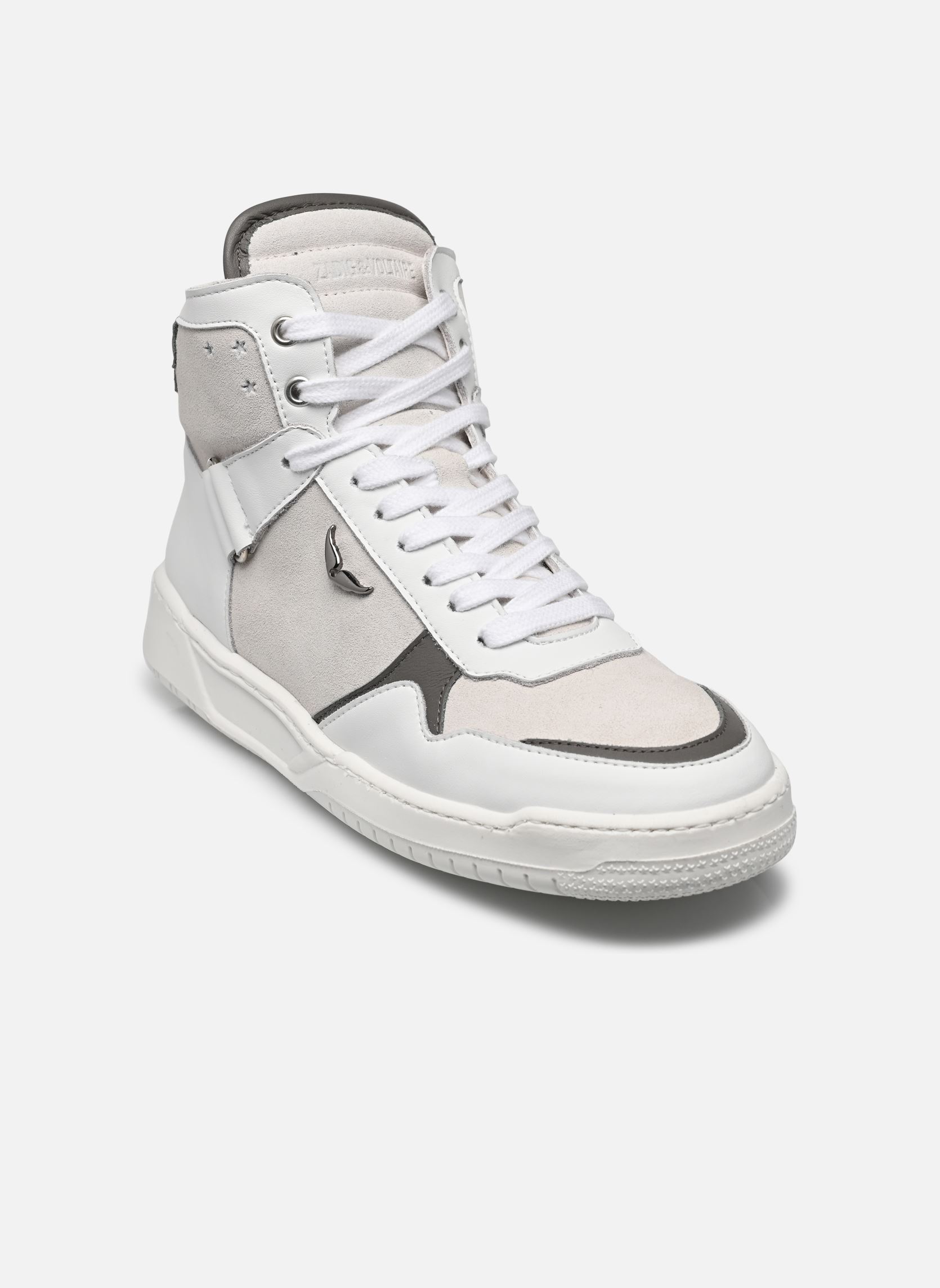 Baskets X60288 fille blanc Zadig & Voltaire Baskets X60288 fille blanc Blanc Gris