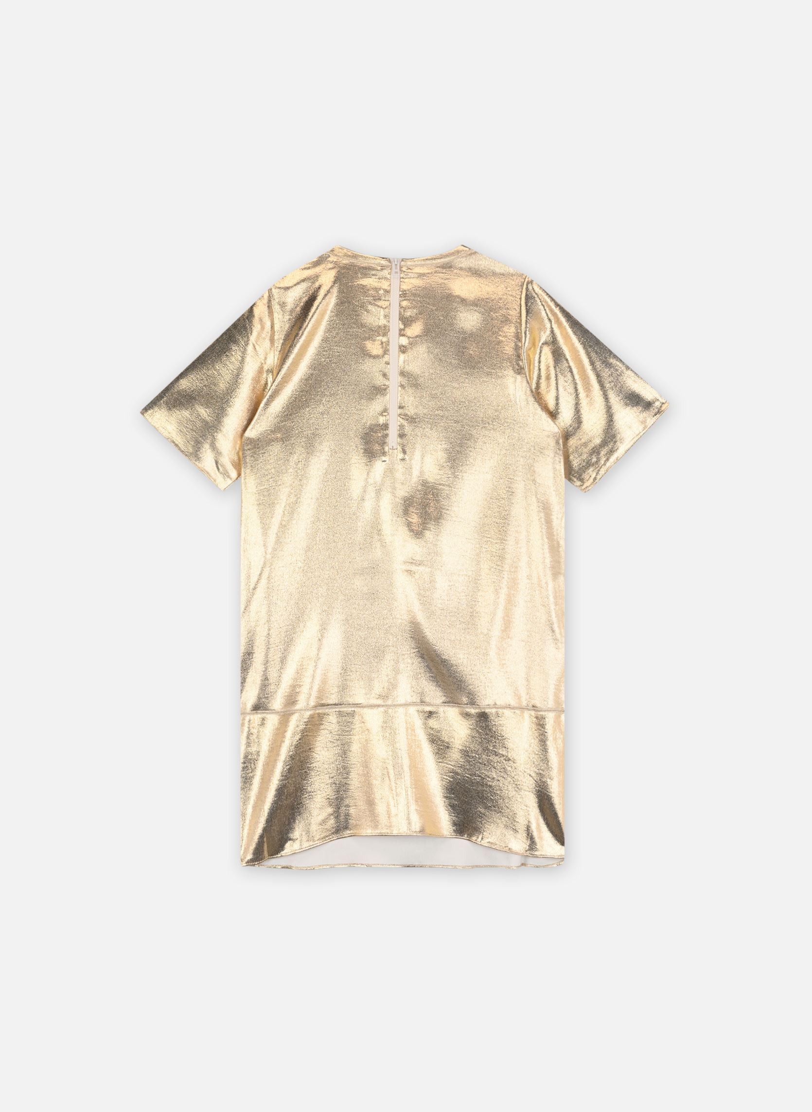 Robes X60344 fille or et bronze Zadig & Voltaire Robes X60344 fille or et bronze MORDORE