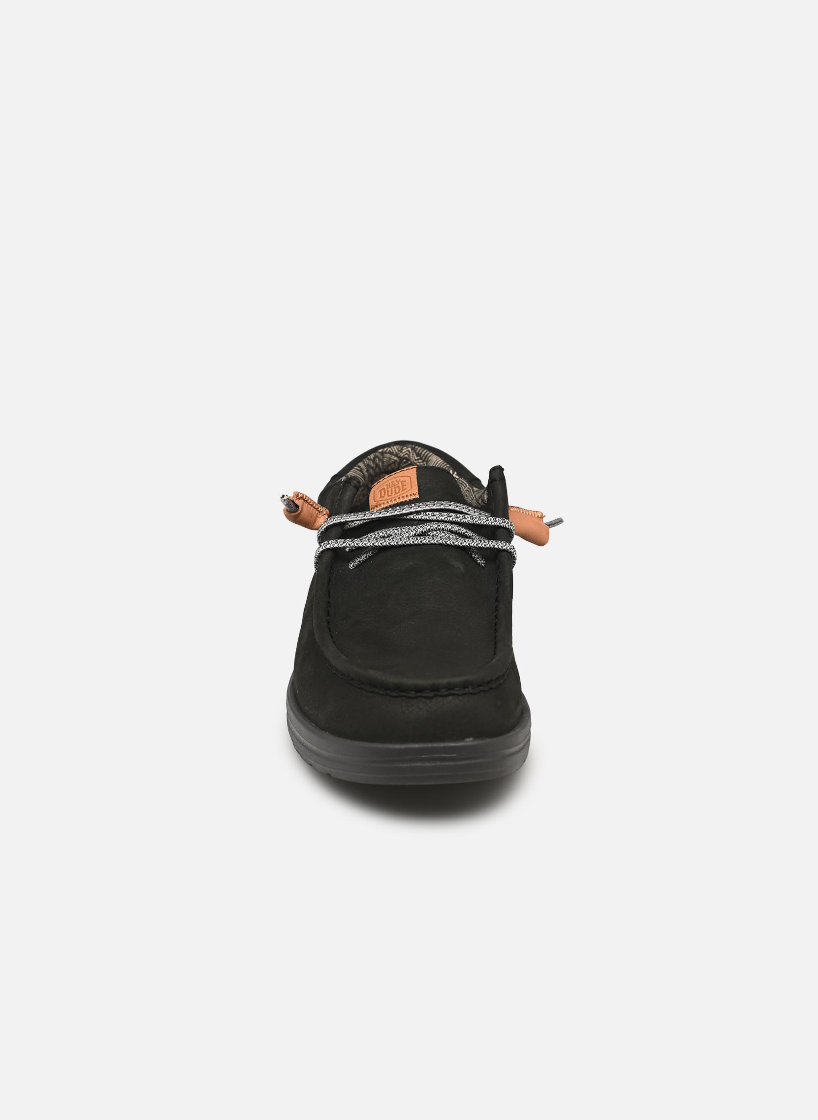 Zapatillas Wally Grip Craft Leather hombre negro HEYDUDE Zapatillas Wally Grip Craft Leather hombre negro BLACK