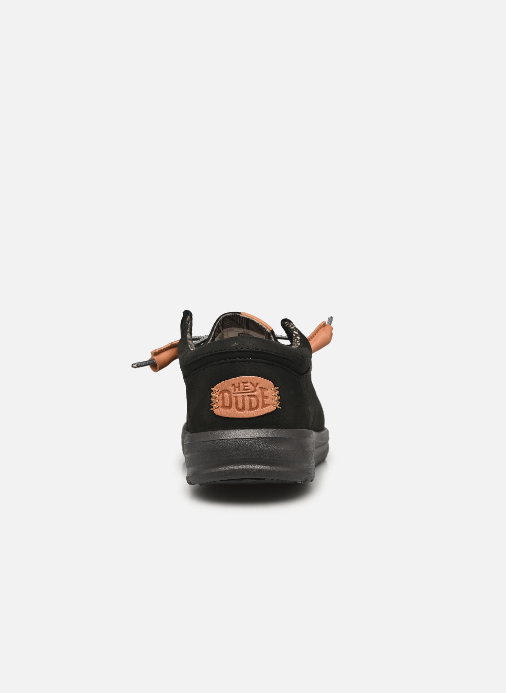 Zapatillas Wally Grip Craft Leather hombre negro HEYDUDE Zapatillas Wally Grip Craft Leather hombre negro BLACK