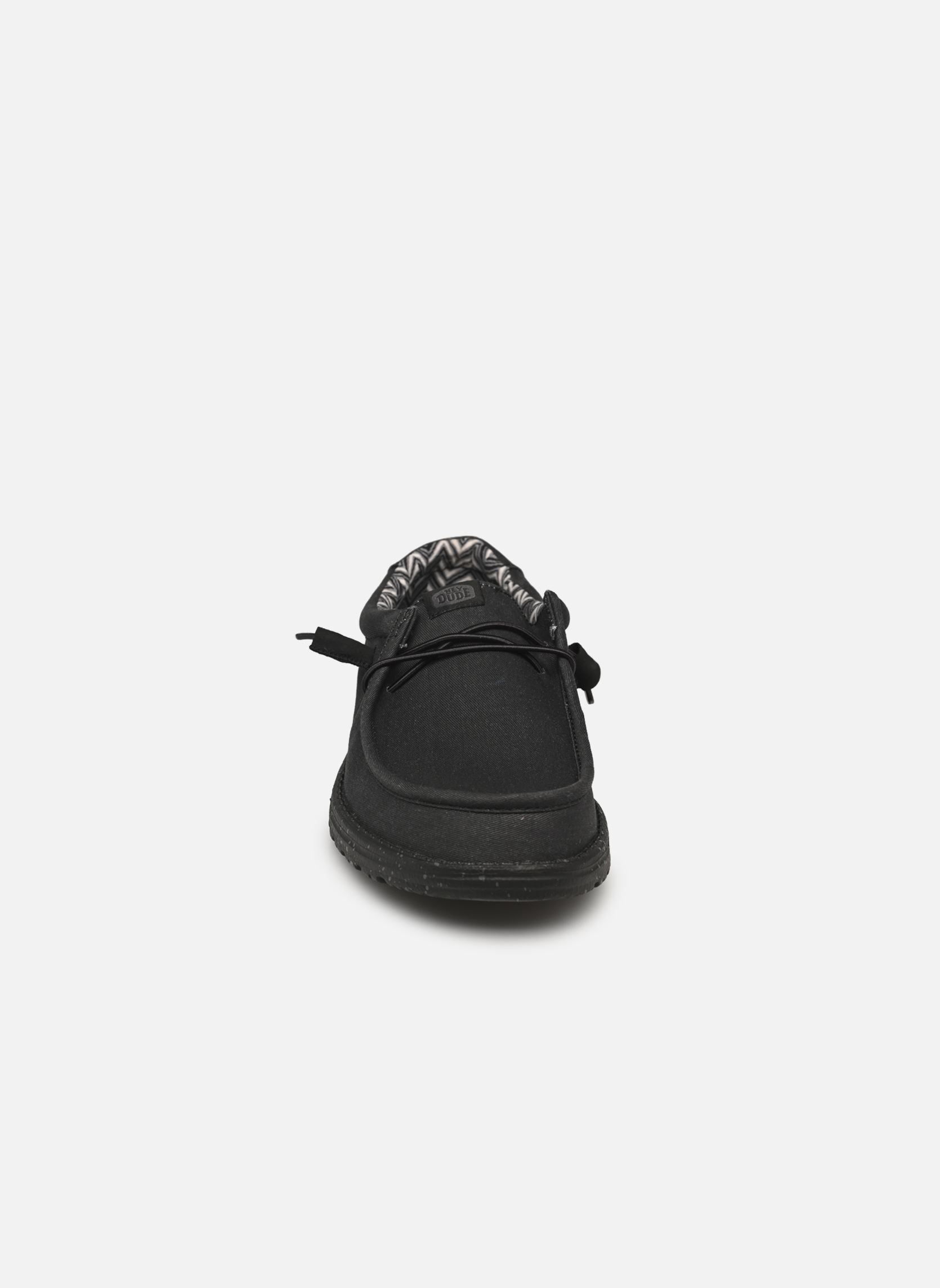 Leinen-Sneaker Wally Stretch Canvas herren schwarz HEYDUDE Leinen-Sneaker Wally Stretch Canvas herren schwarz Black/black