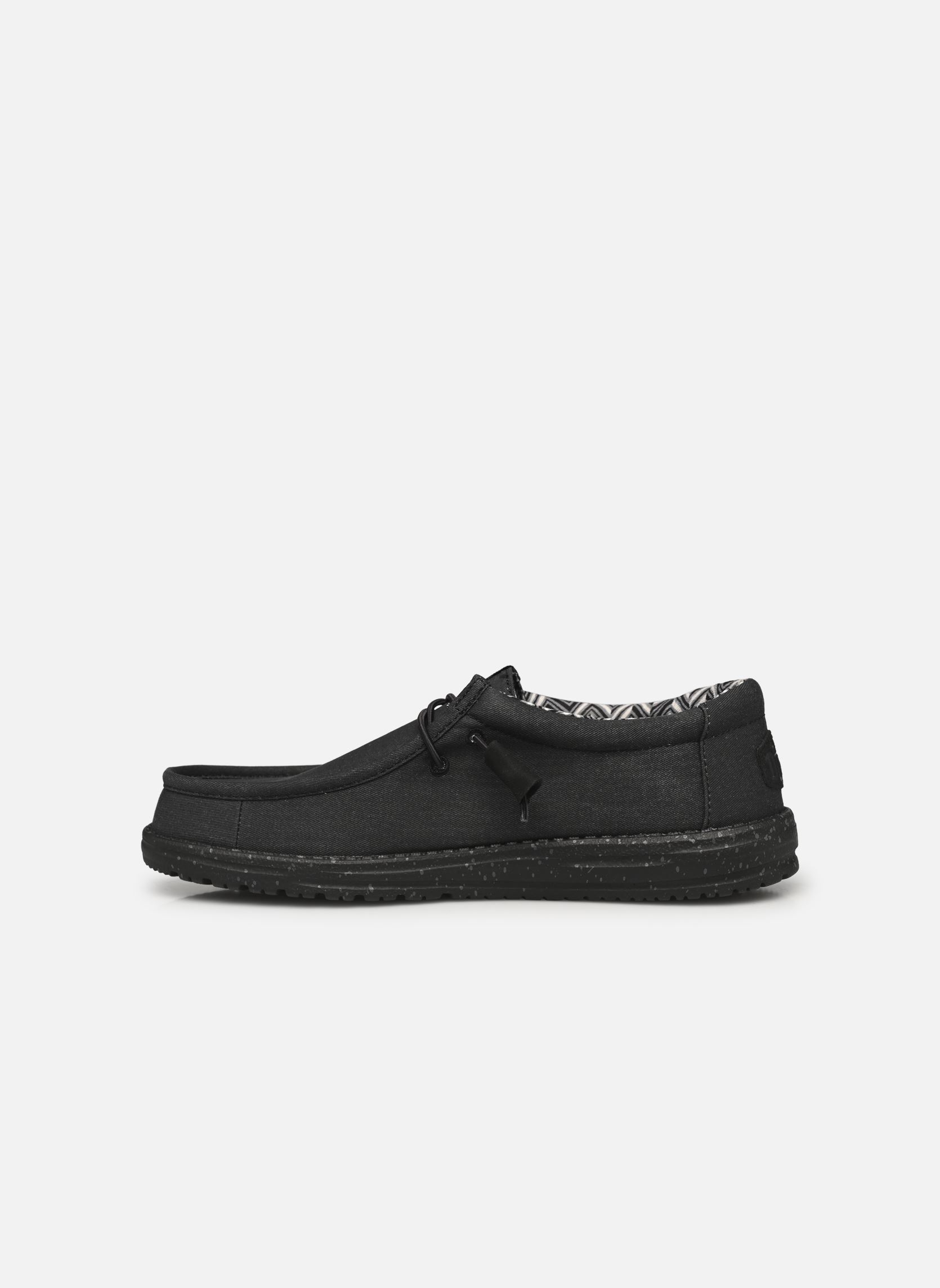 Leinen-Sneaker Wally Stretch Canvas herren schwarz HEYDUDE Leinen-Sneaker Wally Stretch Canvas herren schwarz Black/black
