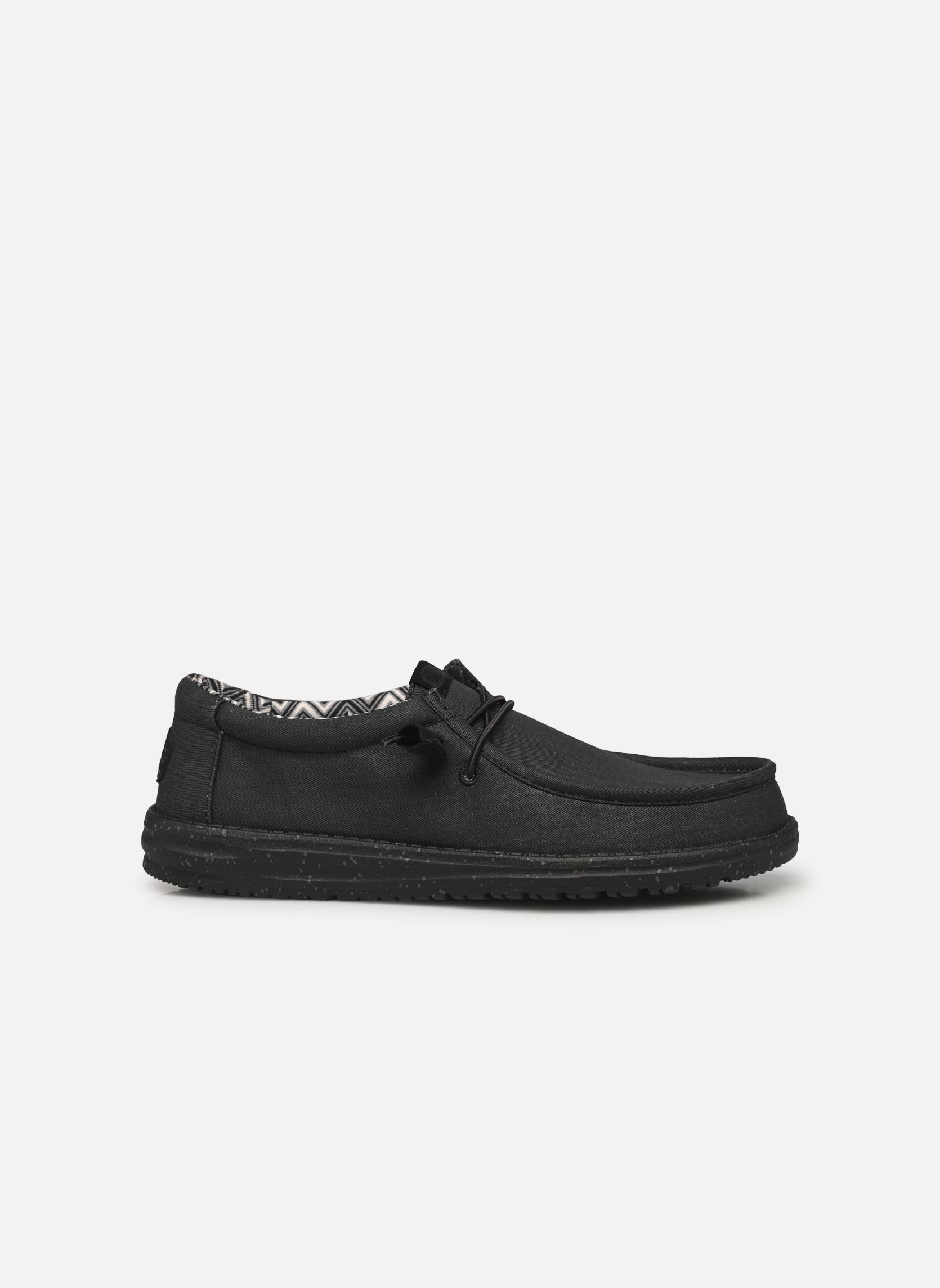 Leinen-Sneaker Wally Stretch Canvas herren schwarz HEYDUDE Leinen-Sneaker Wally Stretch Canvas herren schwarz Black/black