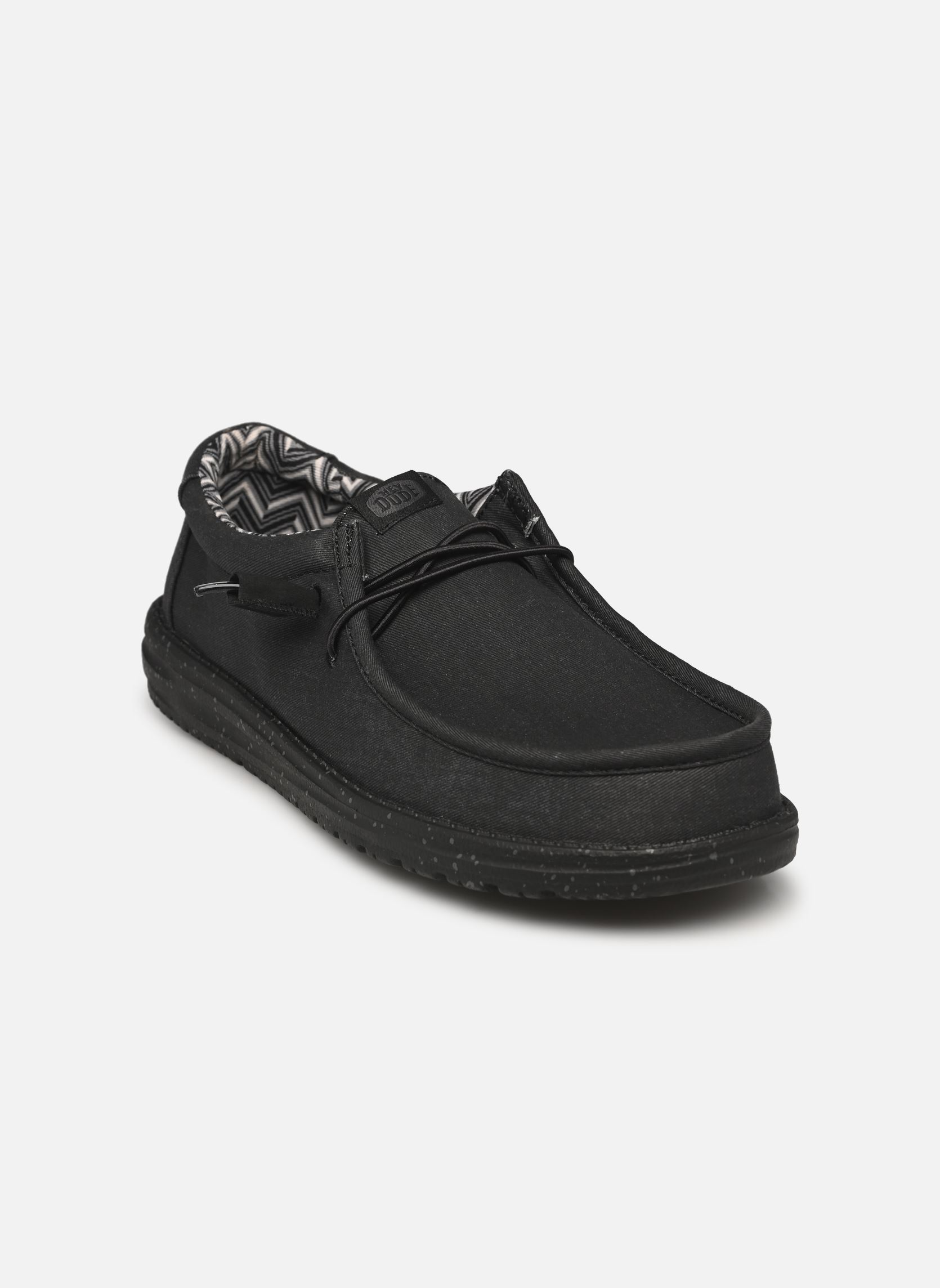 Leinen-Sneaker Wally Stretch Canvas herren schwarz HEYDUDE Leinen-Sneaker Wally Stretch Canvas herren schwarz Black/black