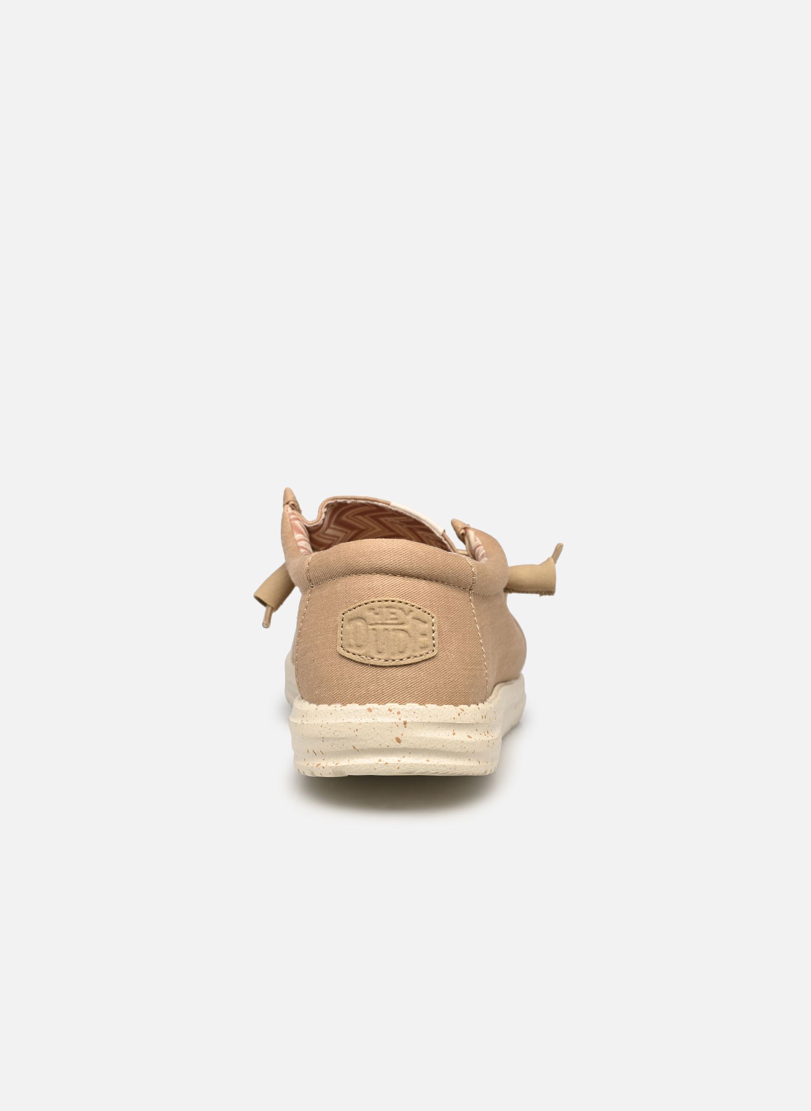 Print sneakers Wally Stretch Canvas heren beige HEYDUDE Print sneakers Wally Stretch Canvas heren beige Tan