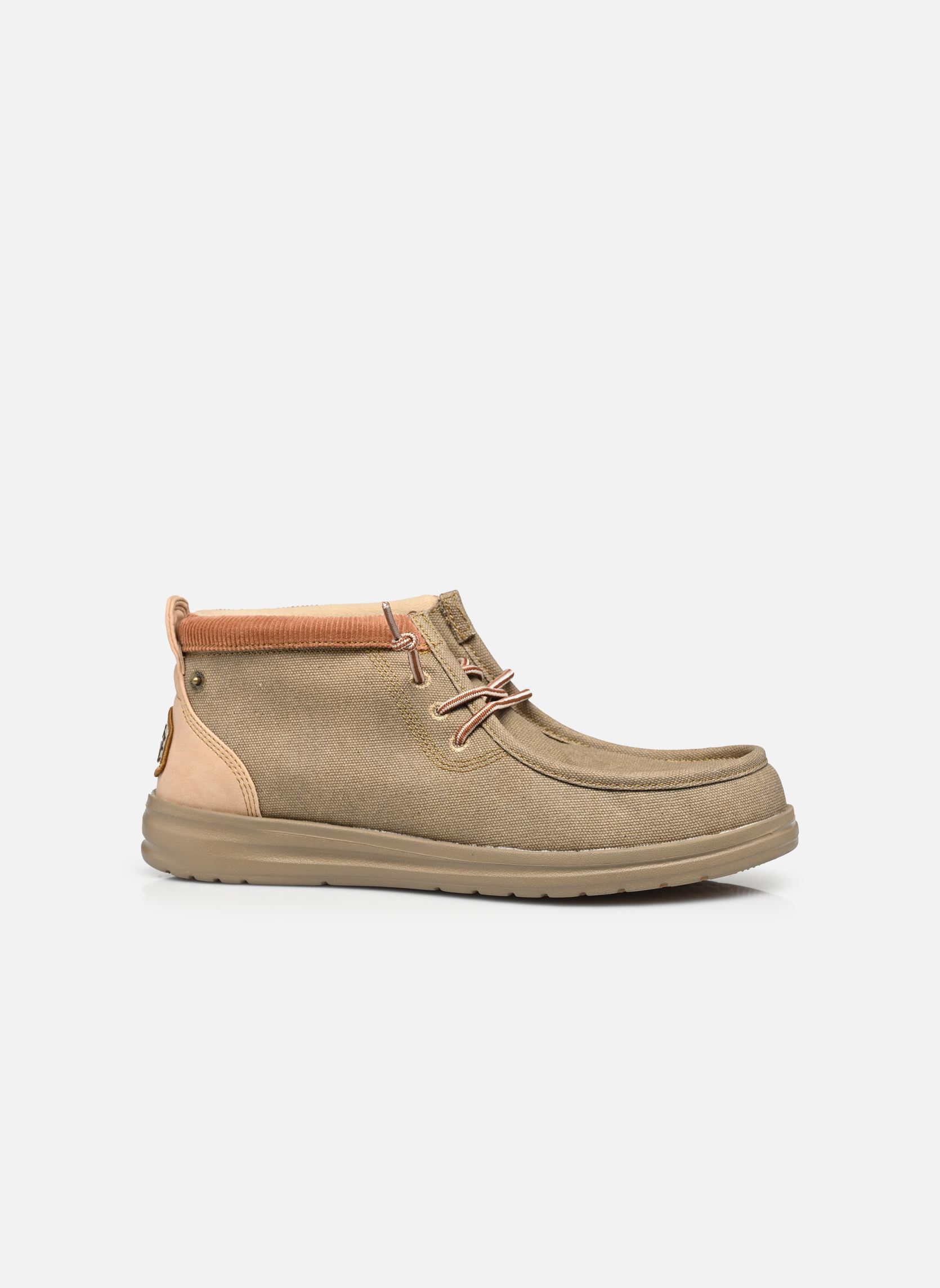 Knöchelhohe Sneaker Wally Mid GripR Workwear herren beige HEYDUDE Knöchelhohe Sneaker Wally Mid GripR Workwear herren beige CREAM