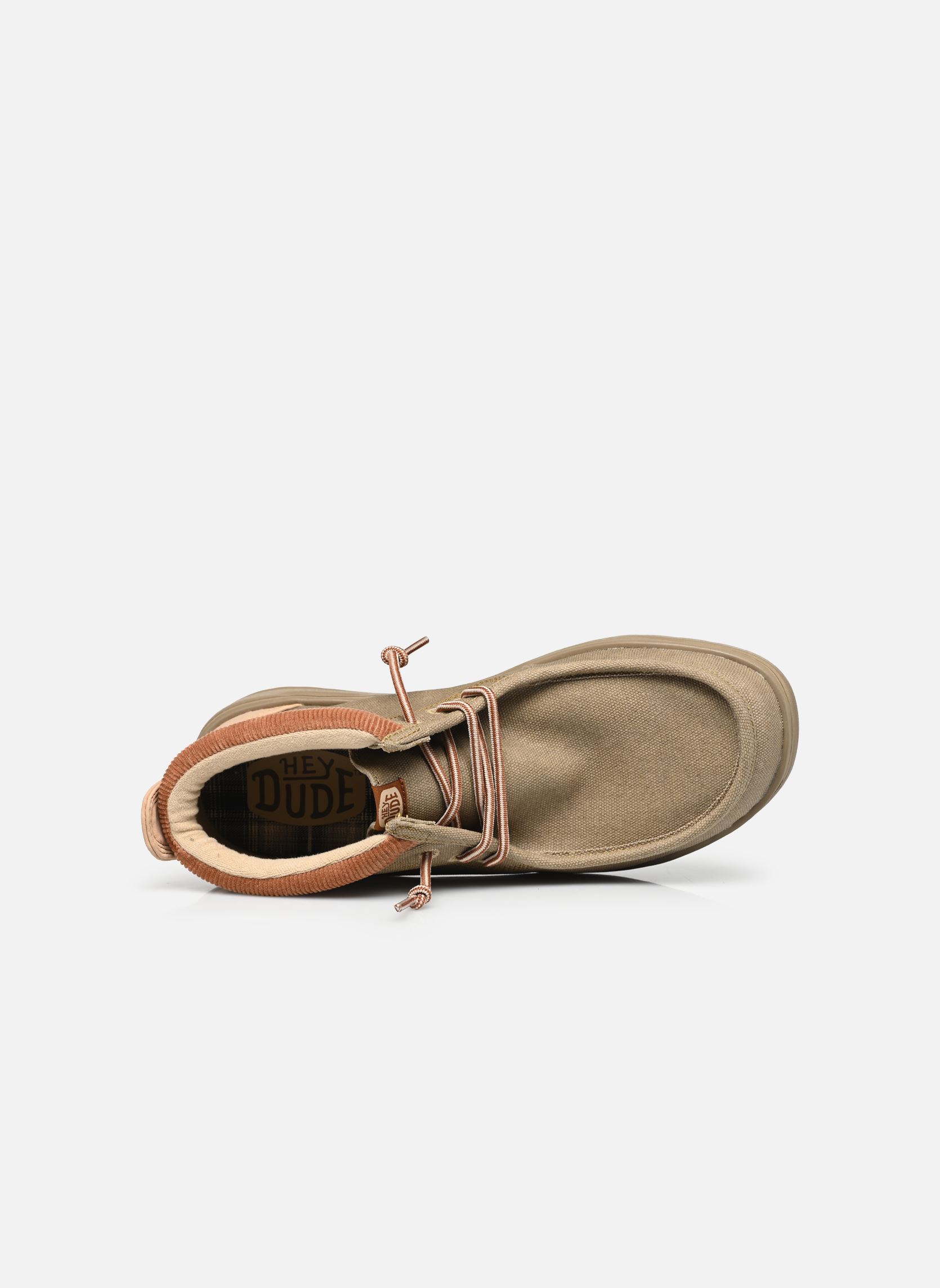 Knöchelhohe Sneaker Wally Mid GripR Workwear herren beige HEYDUDE Knöchelhohe Sneaker Wally Mid GripR Workwear herren beige CREAM