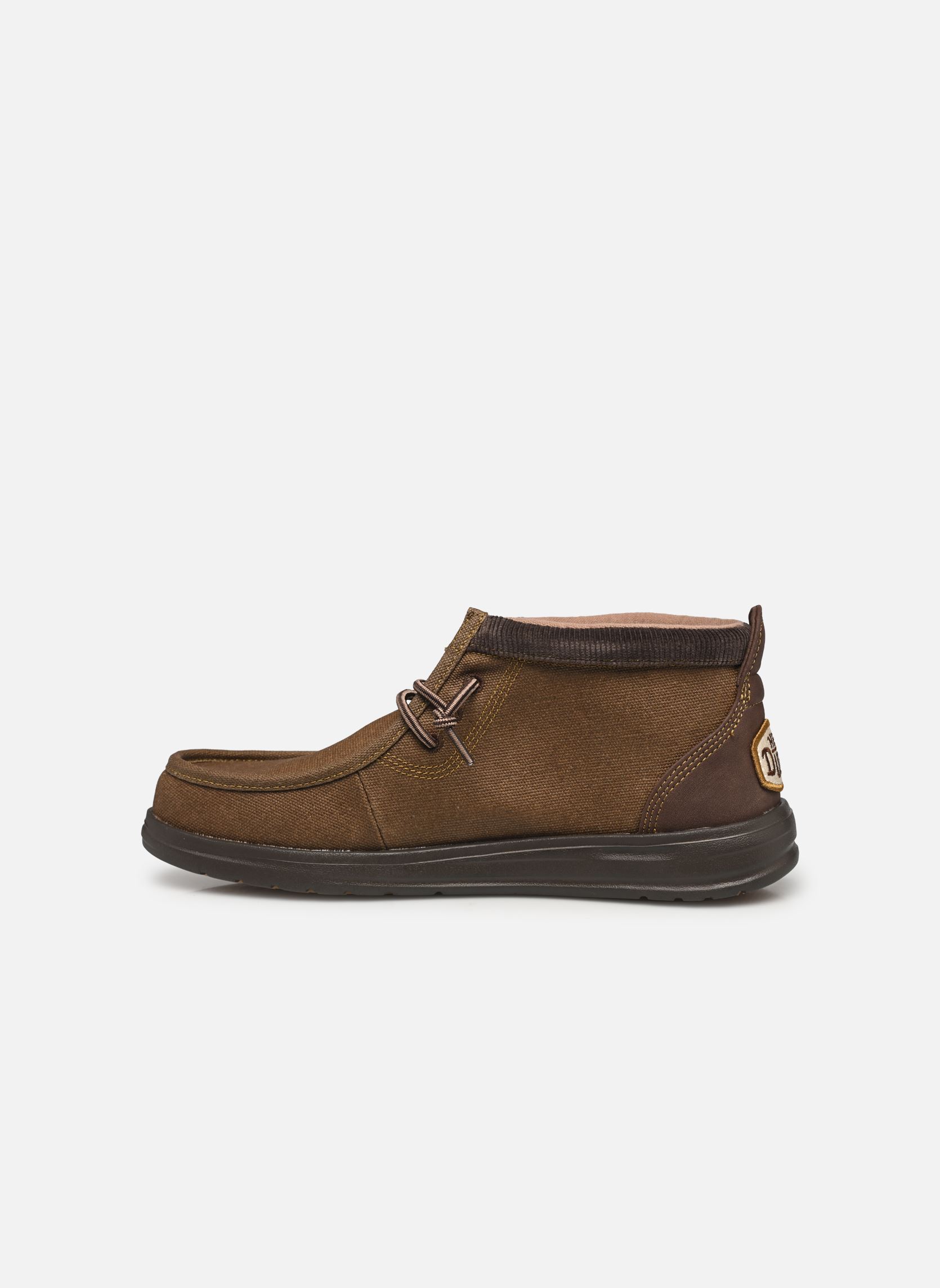 Baskets montantes Wally Mid GripR Workwear homme marron HEYDUDE Baskets montantes Wally Mid GripR Workwear homme marron DARK BROWN