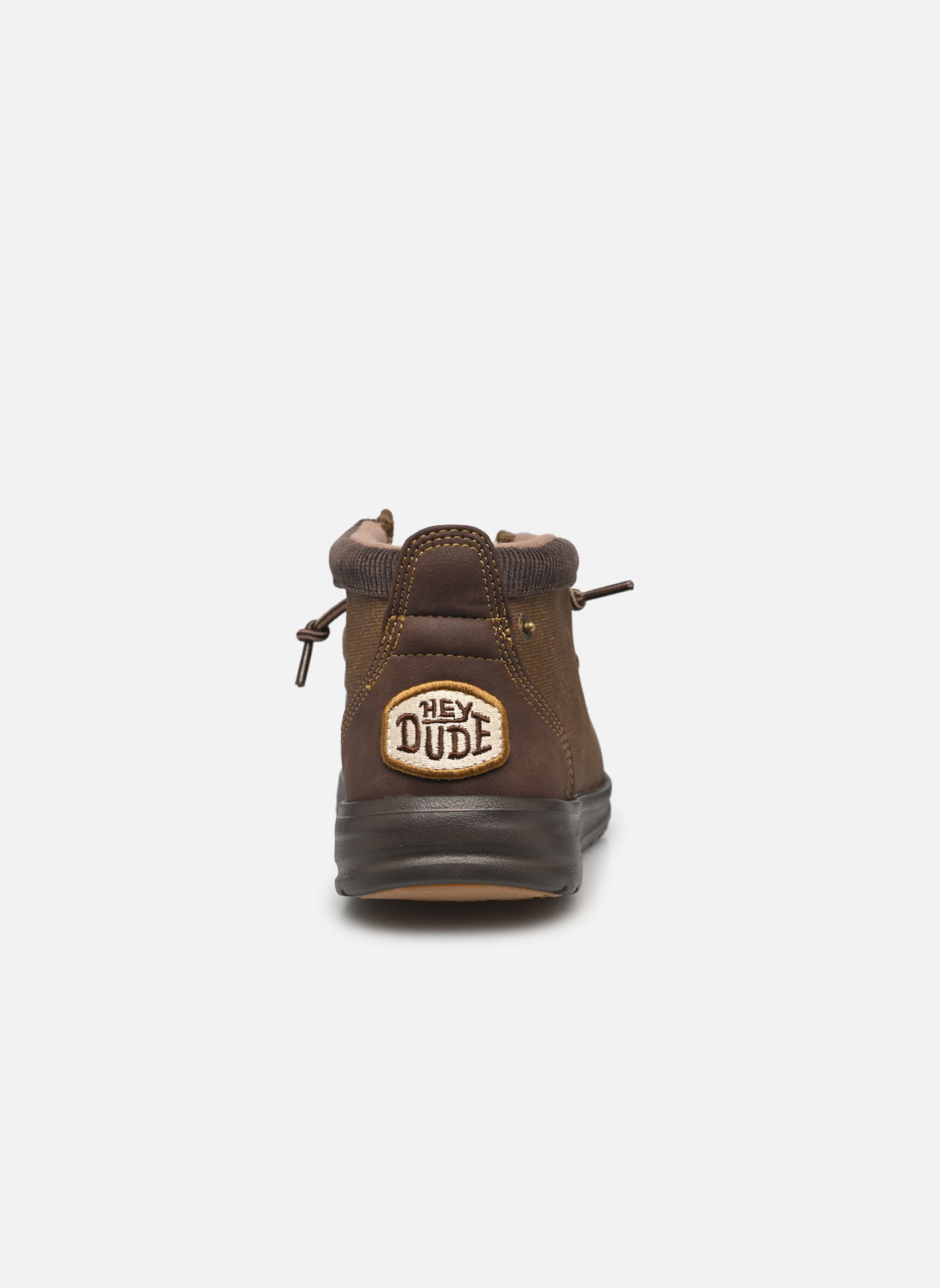 Baskets montantes Wally Mid GripR Workwear homme marron HEYDUDE Baskets montantes Wally Mid GripR Workwear homme marron DARK BROWN