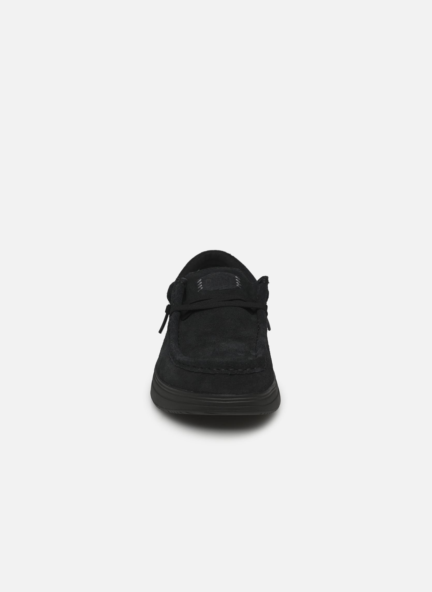 Baskets Wally COMF Suede homme noir HEYDUDE Baskets Wally COMF Suede homme noir Black