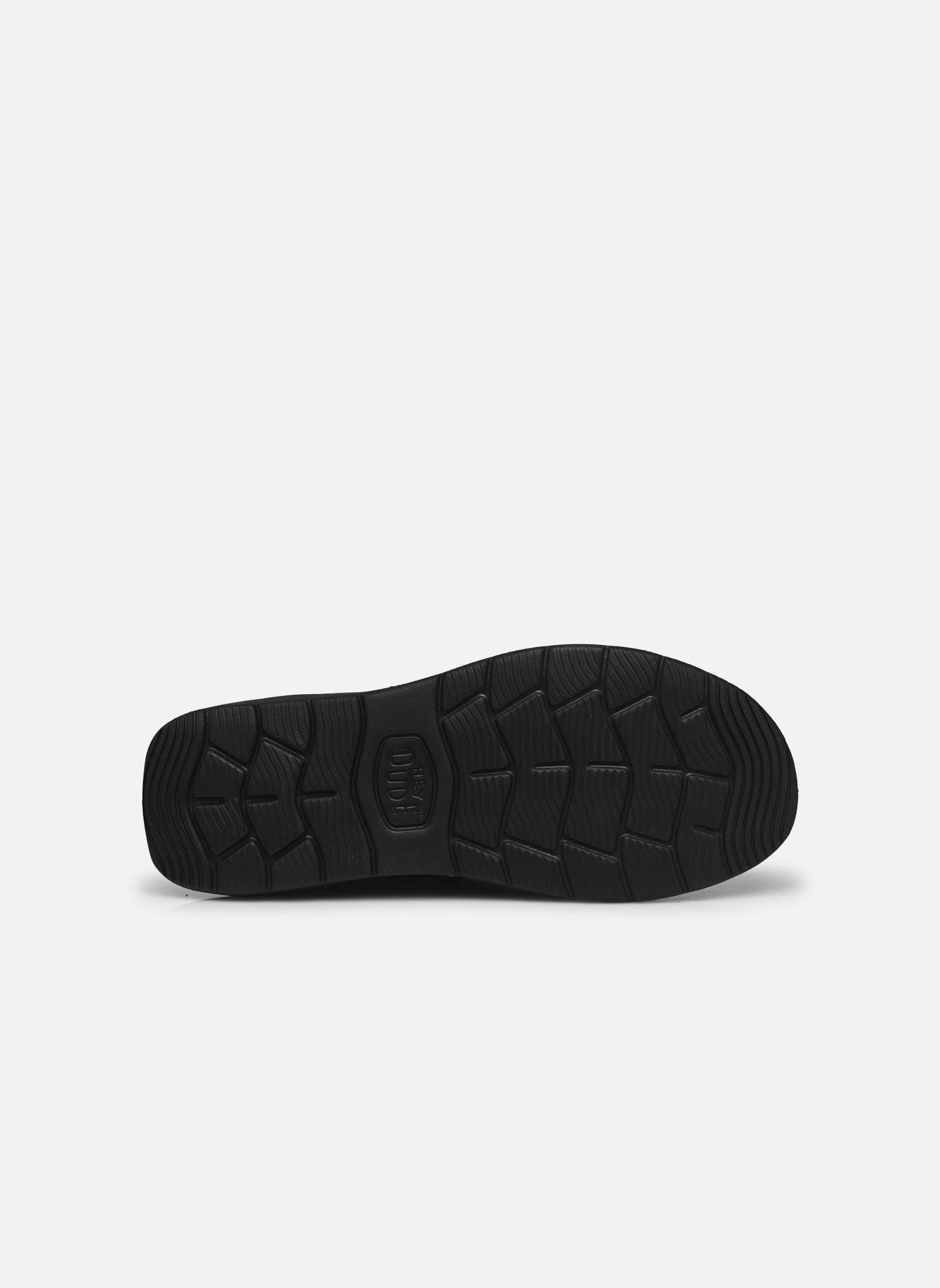 Baskets Wally COMF Suede homme noir HEYDUDE Baskets Wally COMF Suede homme noir Black