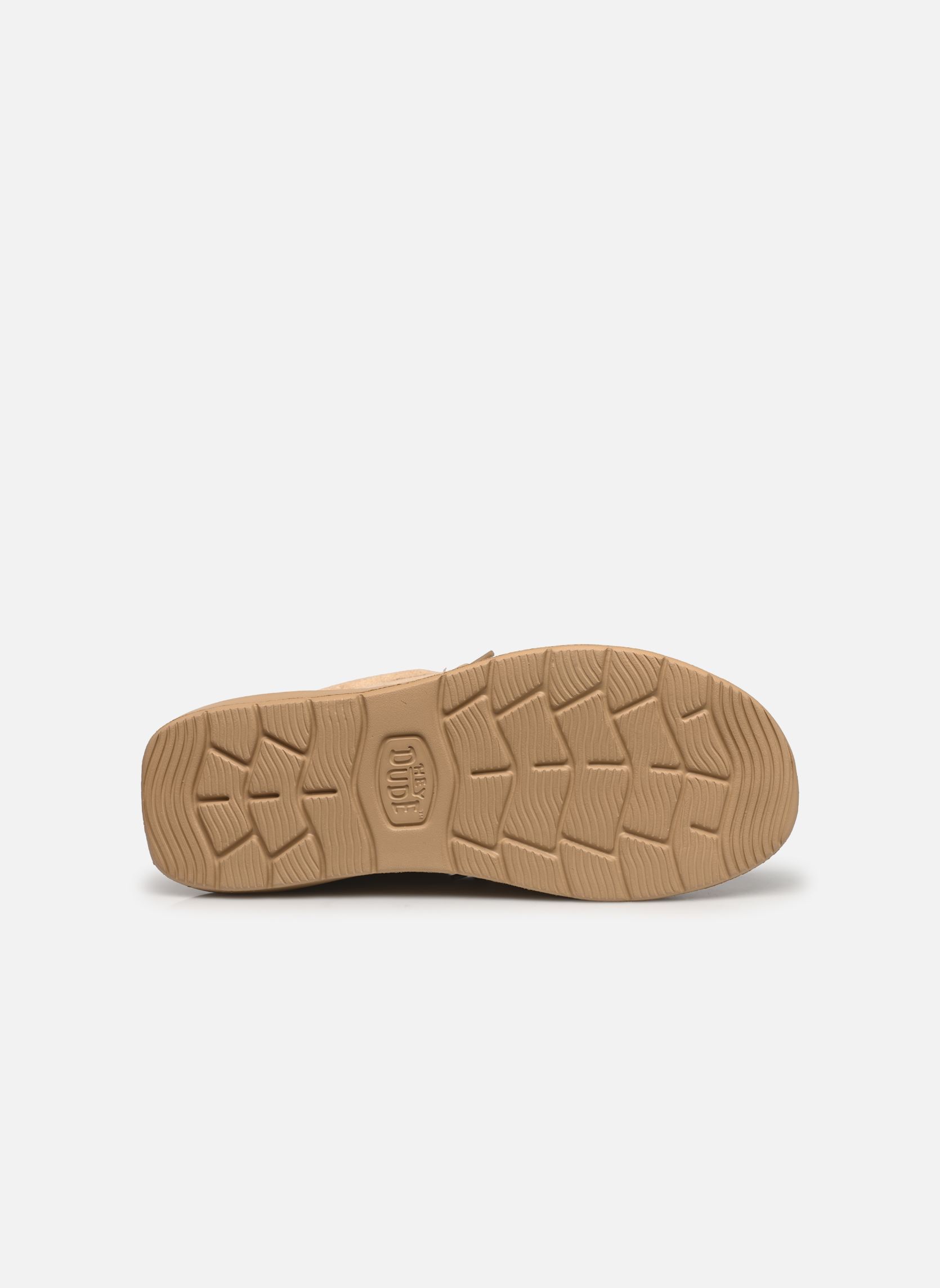 Baskets Wally COMF Suede homme beige HEYDUDE Baskets Wally COMF Suede homme beige Tan