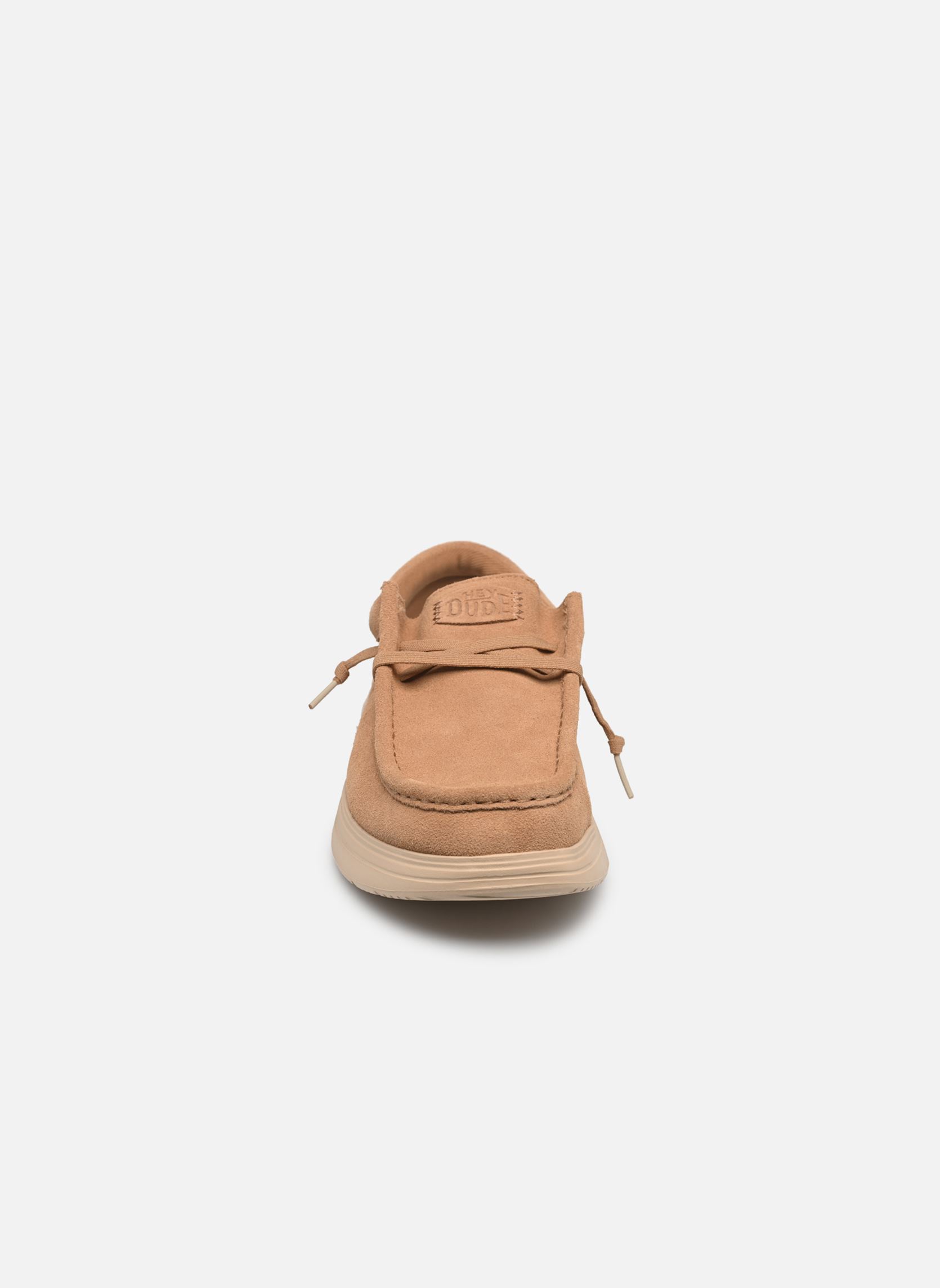 Sneaker Wally COMF Suede herren braun HEYDUDE Sneaker Wally COMF Suede herren braun Tobacco Brown/Irish Cream