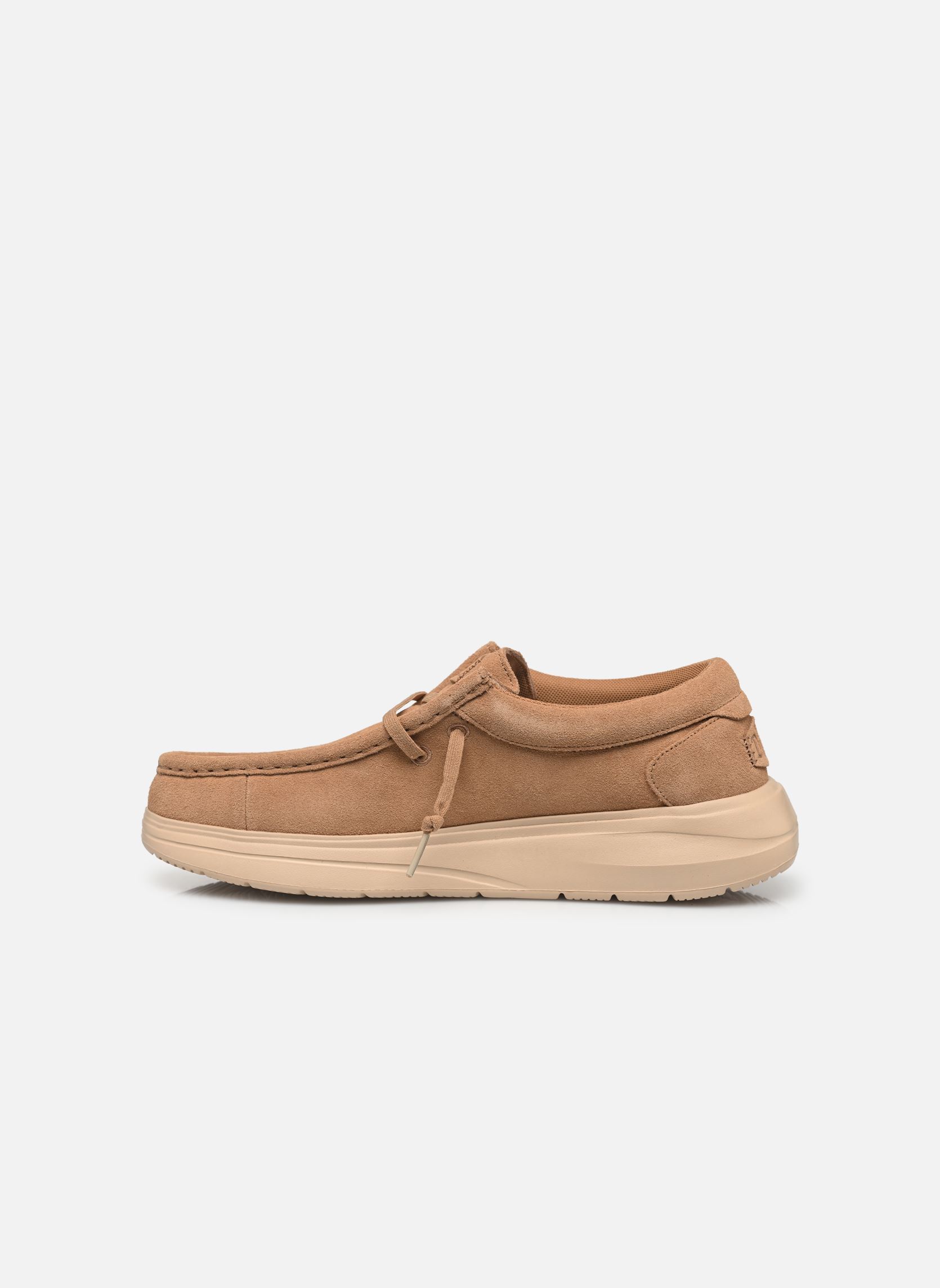 Sneaker Wally COMF Suede herren braun HEYDUDE Sneaker Wally COMF Suede herren braun Tobacco Brown/Irish Cream