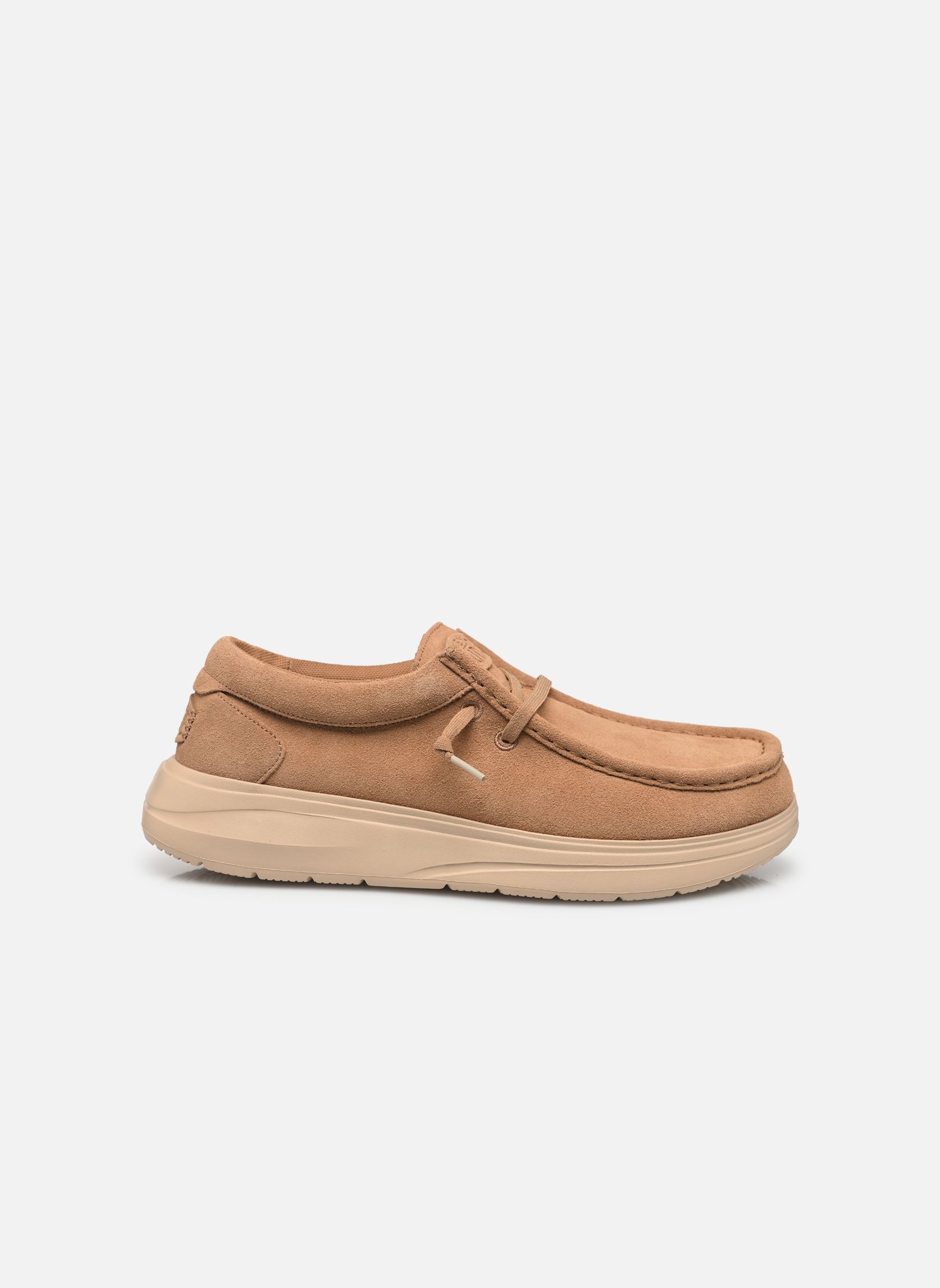 Sneaker Wally COMF Suede herren braun HEYDUDE Sneaker Wally COMF Suede herren braun Tobacco Brown/Irish Cream