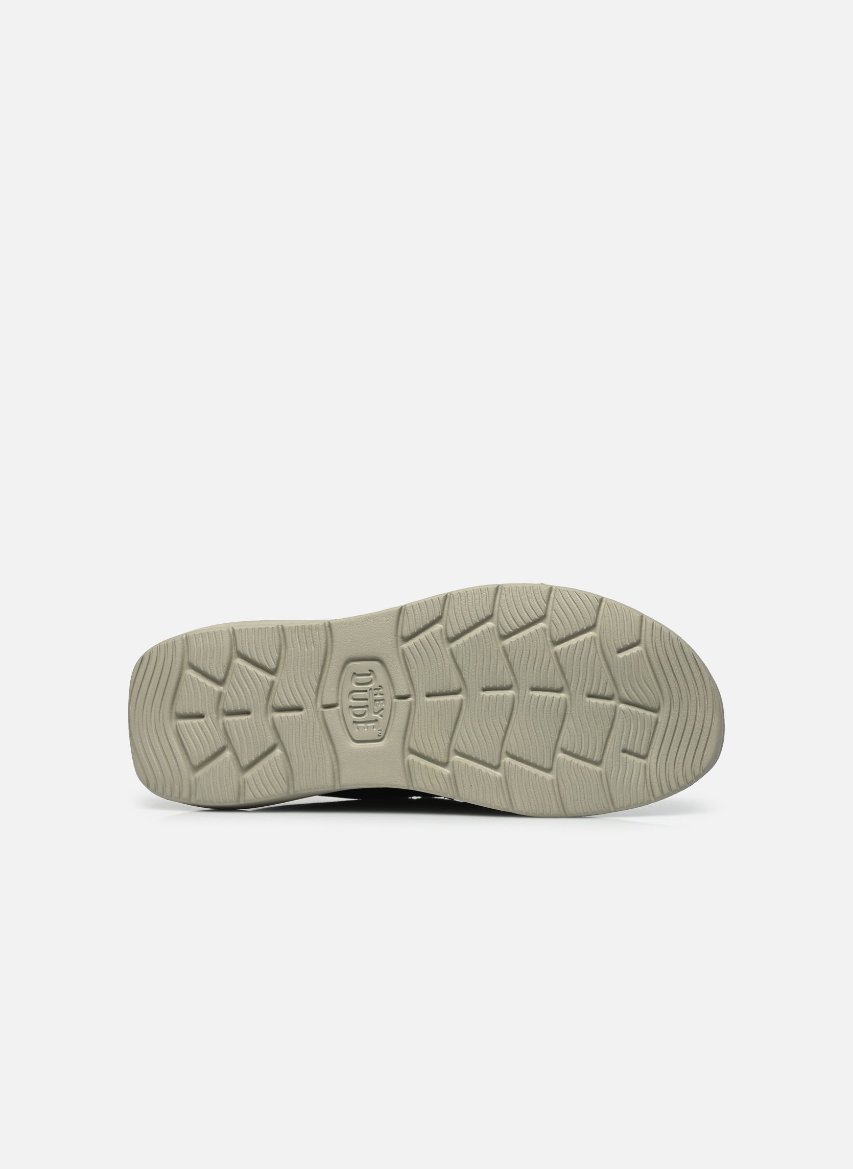 Baskets Wally COMF Suede homme vert HEYDUDE Baskets Wally COMF Suede homme vert Dark Olive/Stone Grey