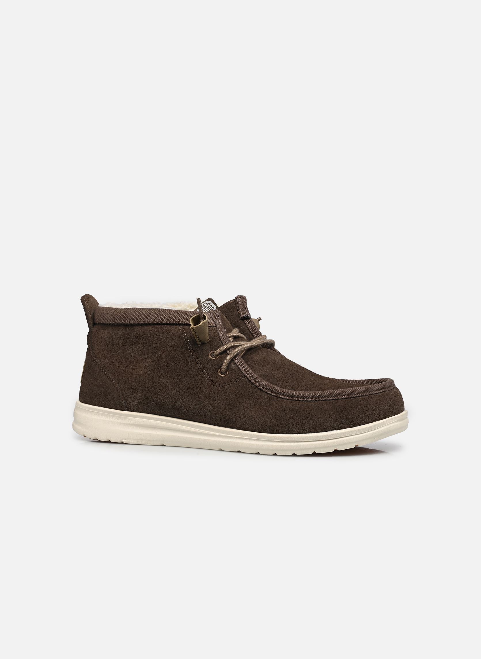 Knöchelhohe Sneaker Wally Mid GripR Warmth herren braun HEYDUDE Knöchelhohe Sneaker Wally Mid GripR Warmth herren braun CHOCOLATE CHIP/MULTI
