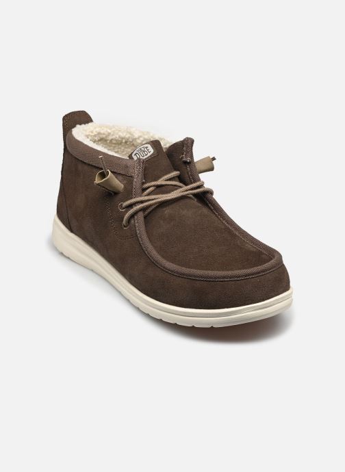 HEYDUDE Knöchelhohe Sneaker Wally Mid GripR Warmth herren braun