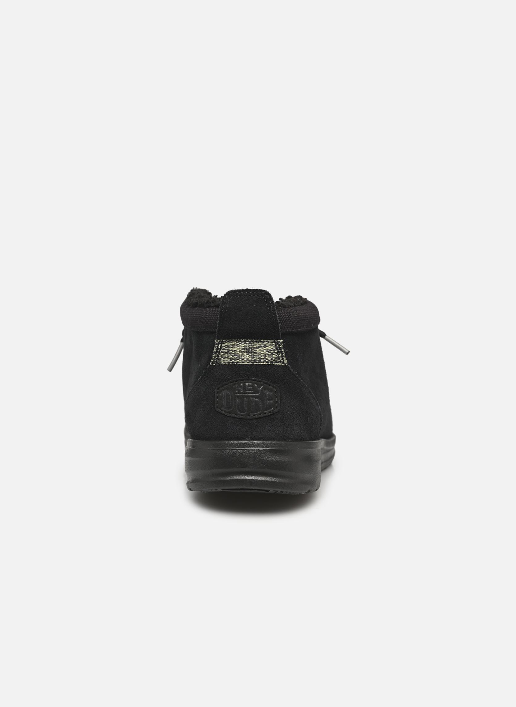 Baskets montantes Wally Mid GripR Warmth homme noir HEYDUDE Baskets montantes Wally Mid GripR Warmth homme noir Black/black