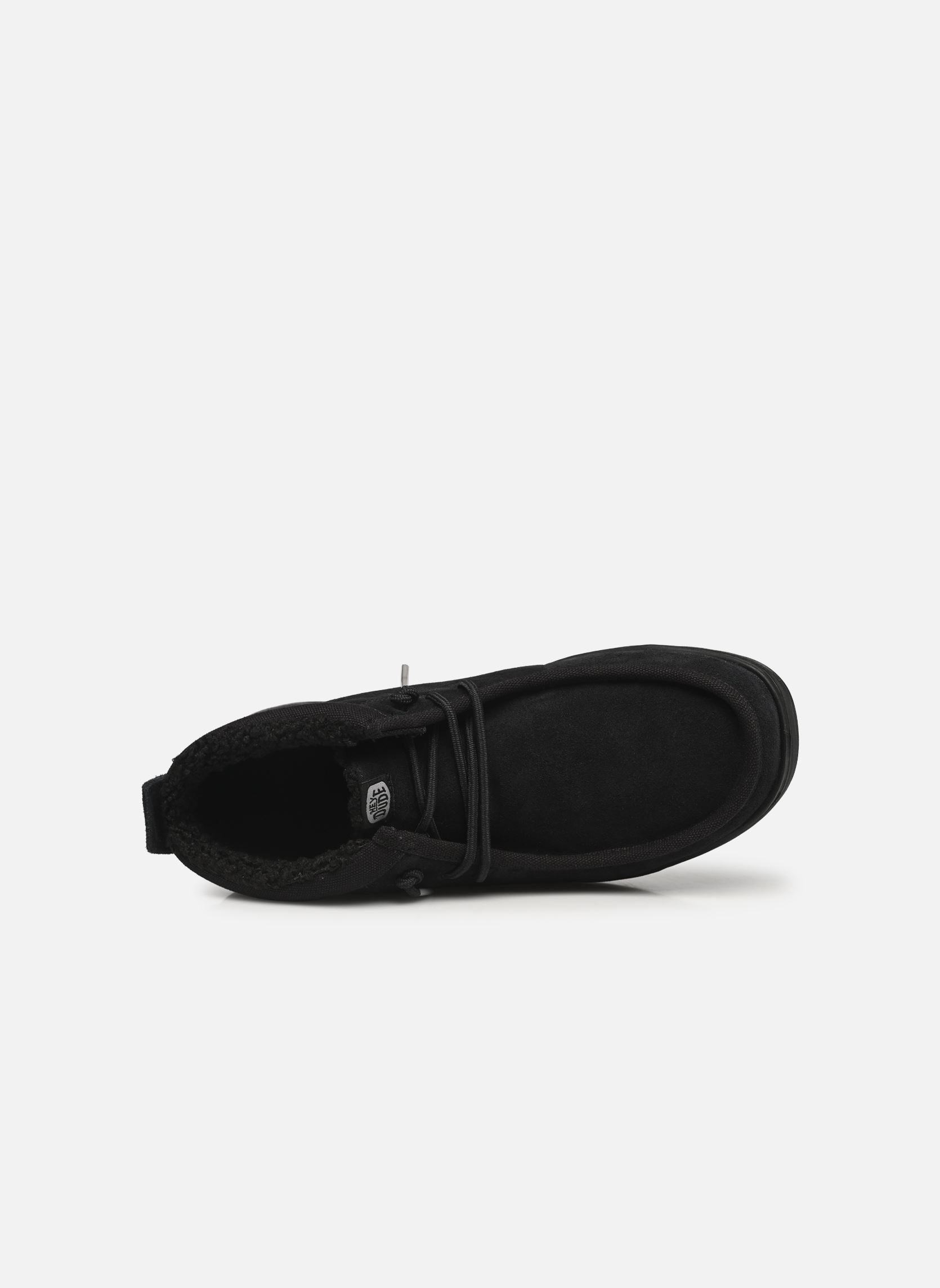 Baskets montantes Wally Mid GripR Warmth homme noir HEYDUDE Baskets montantes Wally Mid GripR Warmth homme noir Black/black