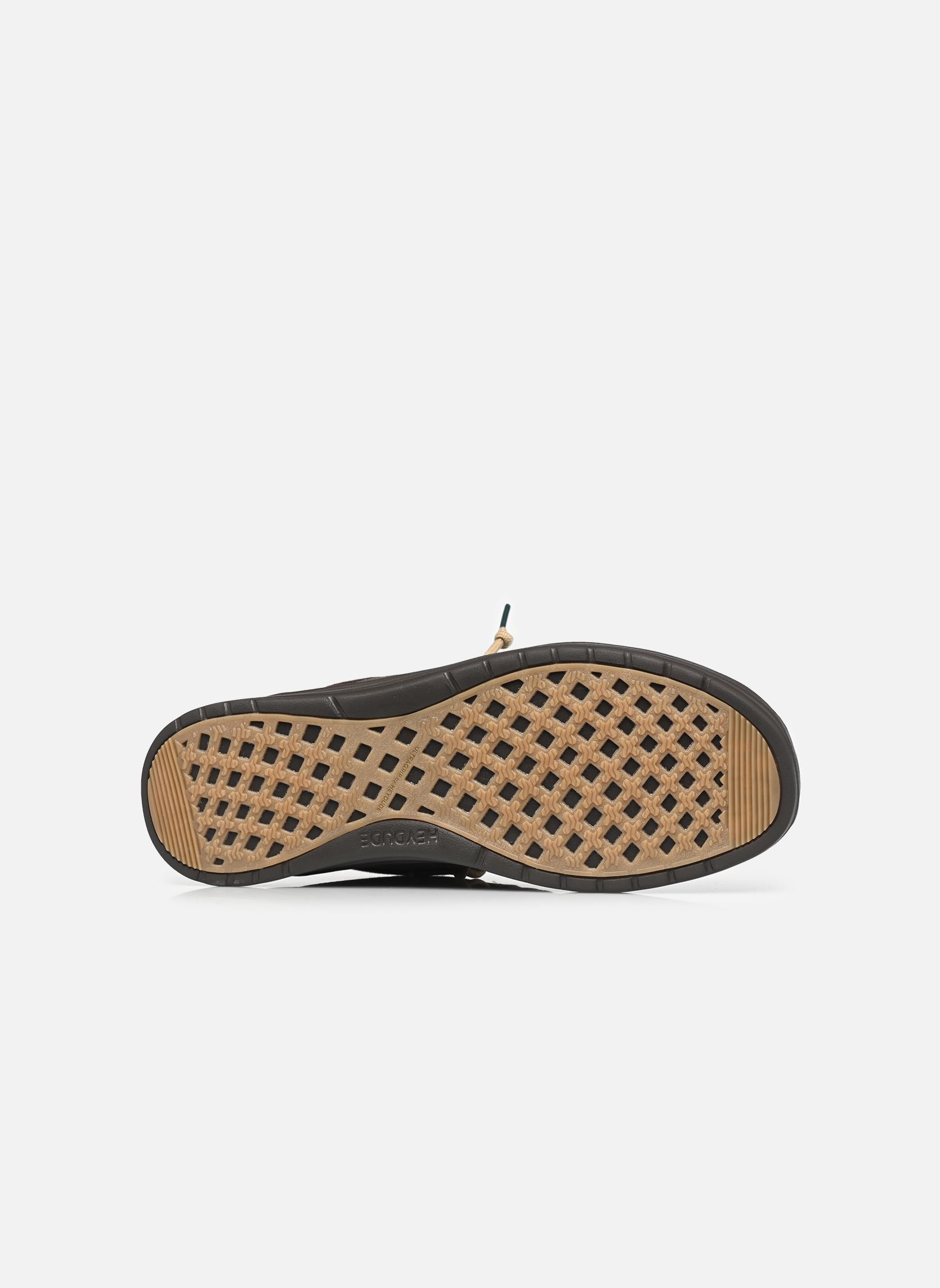 Baskets montantes Wally Mid GripR Warmth homme marron HEYDUDE Baskets montantes Wally Mid GripR Warmth homme marron Mole brown