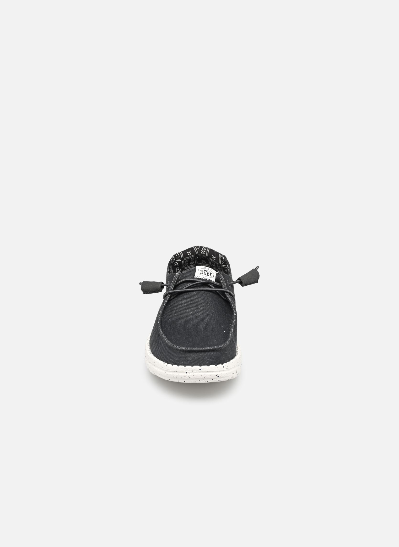 Baskets toile Wendy Stretch Canvas femme noir HEYDUDE Baskets toile Wendy Stretch Canvas femme noir BLACK