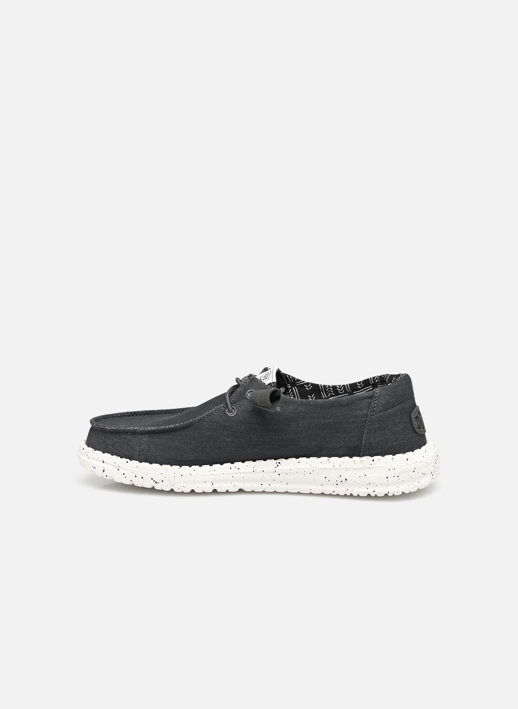 Baskets toile Wendy Stretch Canvas femme noir HEYDUDE Baskets toile Wendy Stretch Canvas femme noir BLACK