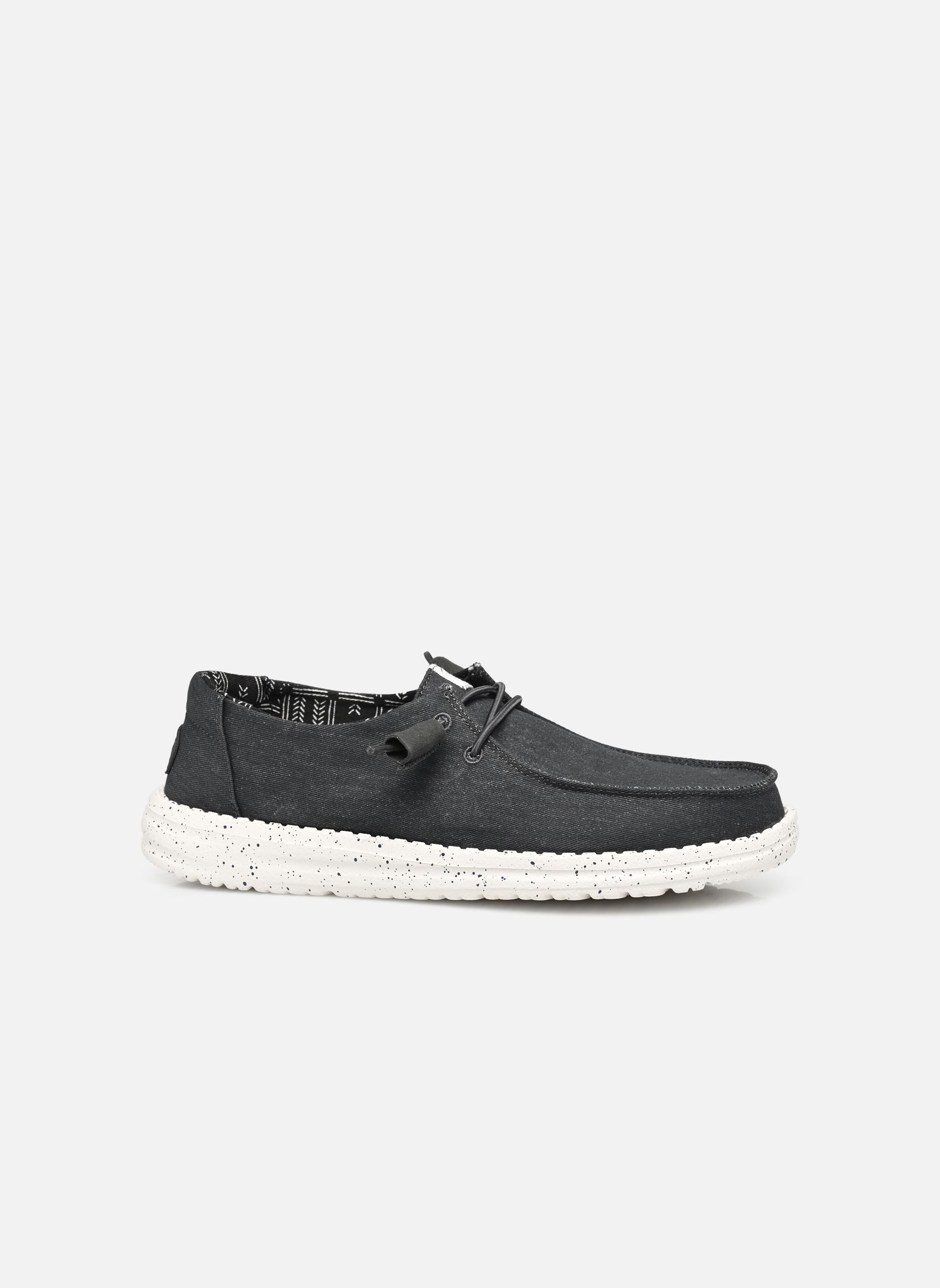 Baskets toile Wendy Stretch Canvas femme noir HEYDUDE Baskets toile Wendy Stretch Canvas femme noir BLACK