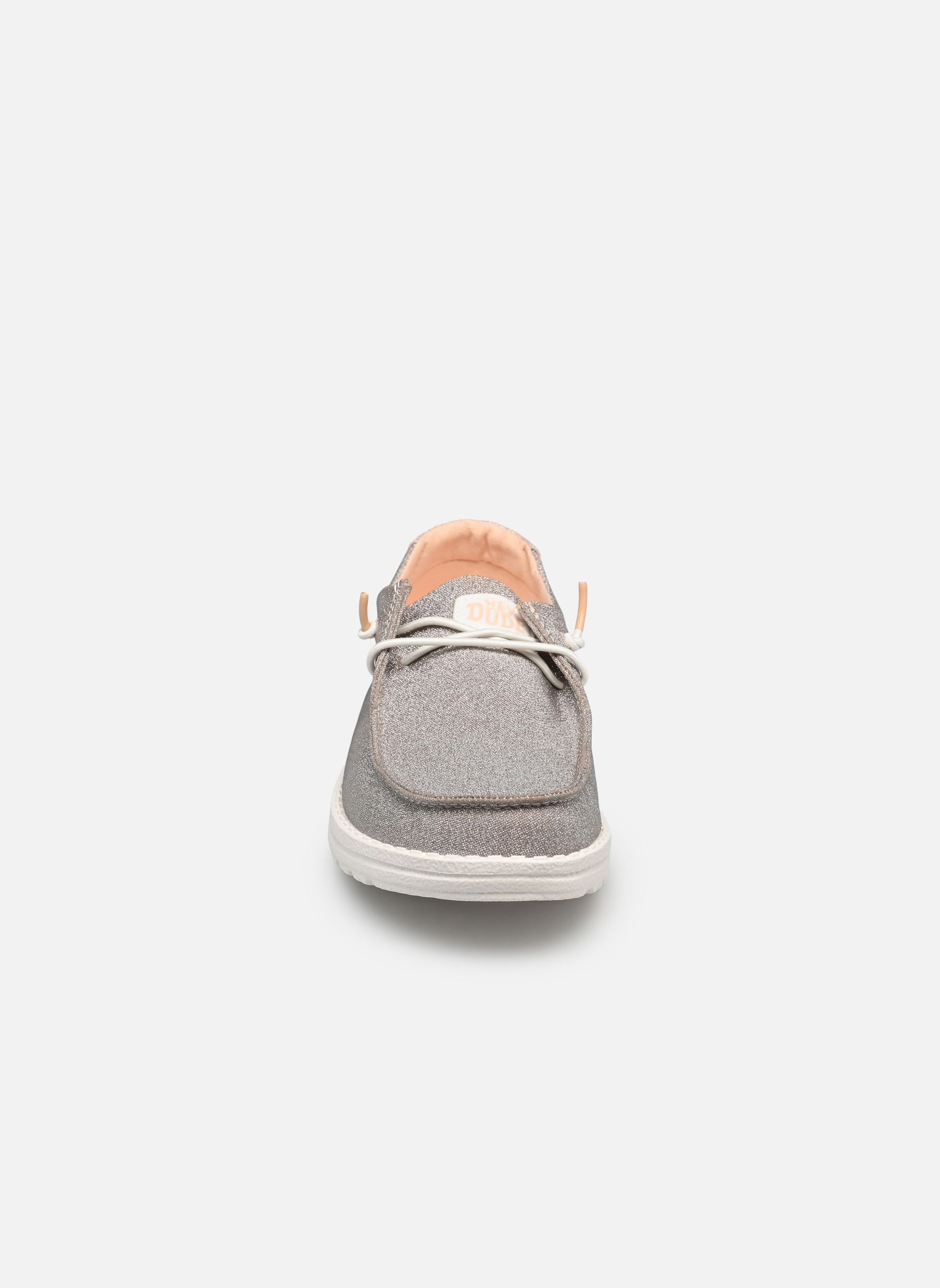 Baskets basses Wendy Metallic Sparkle femme or et bronze HEYDUDE Baskets basses Wendy Metallic Sparkle femme or et bronze ROSE GOLD