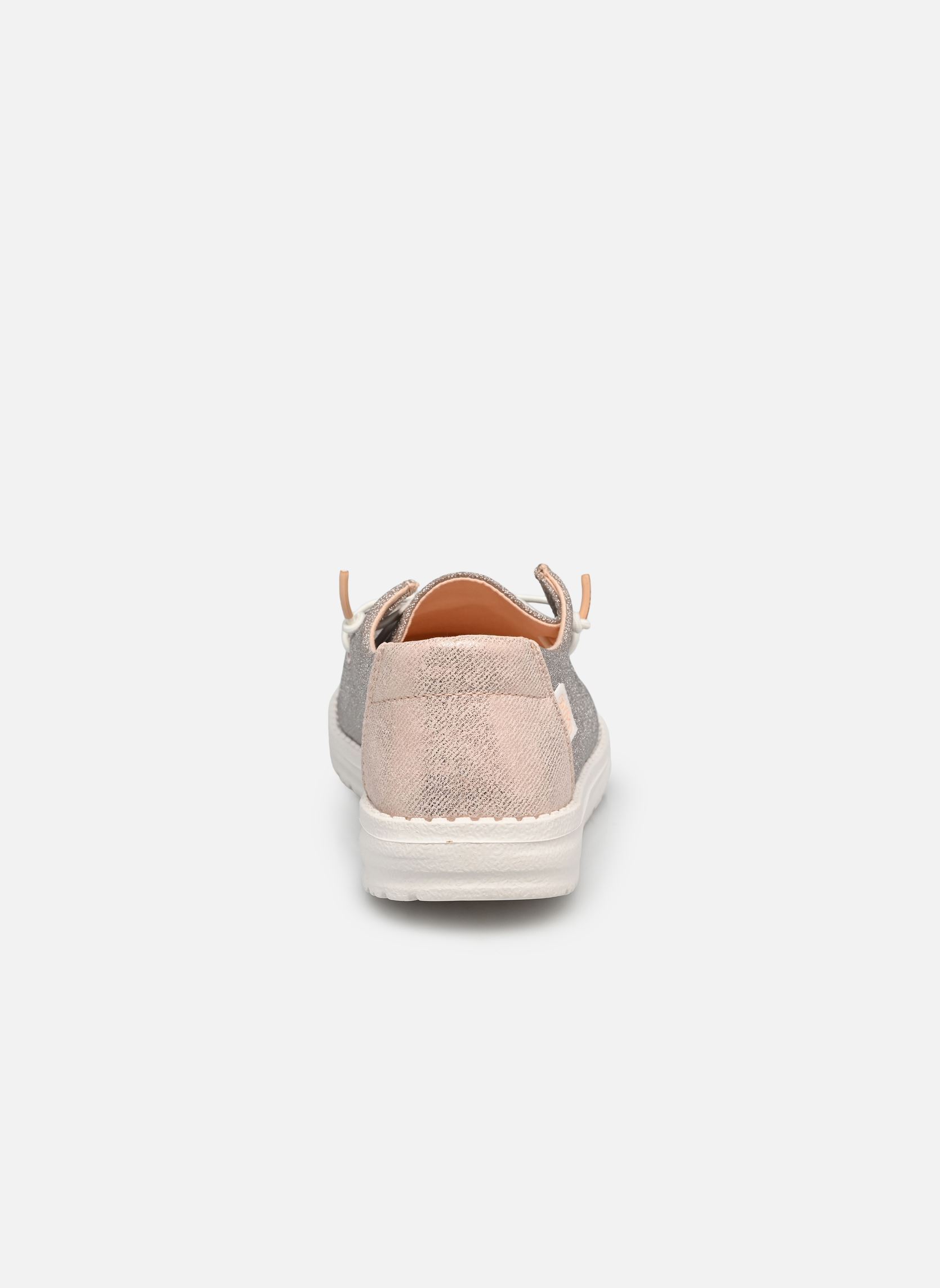 Baskets basses Wendy Metallic Sparkle femme or et bronze HEYDUDE Baskets basses Wendy Metallic Sparkle femme or et bronze ROSE GOLD
