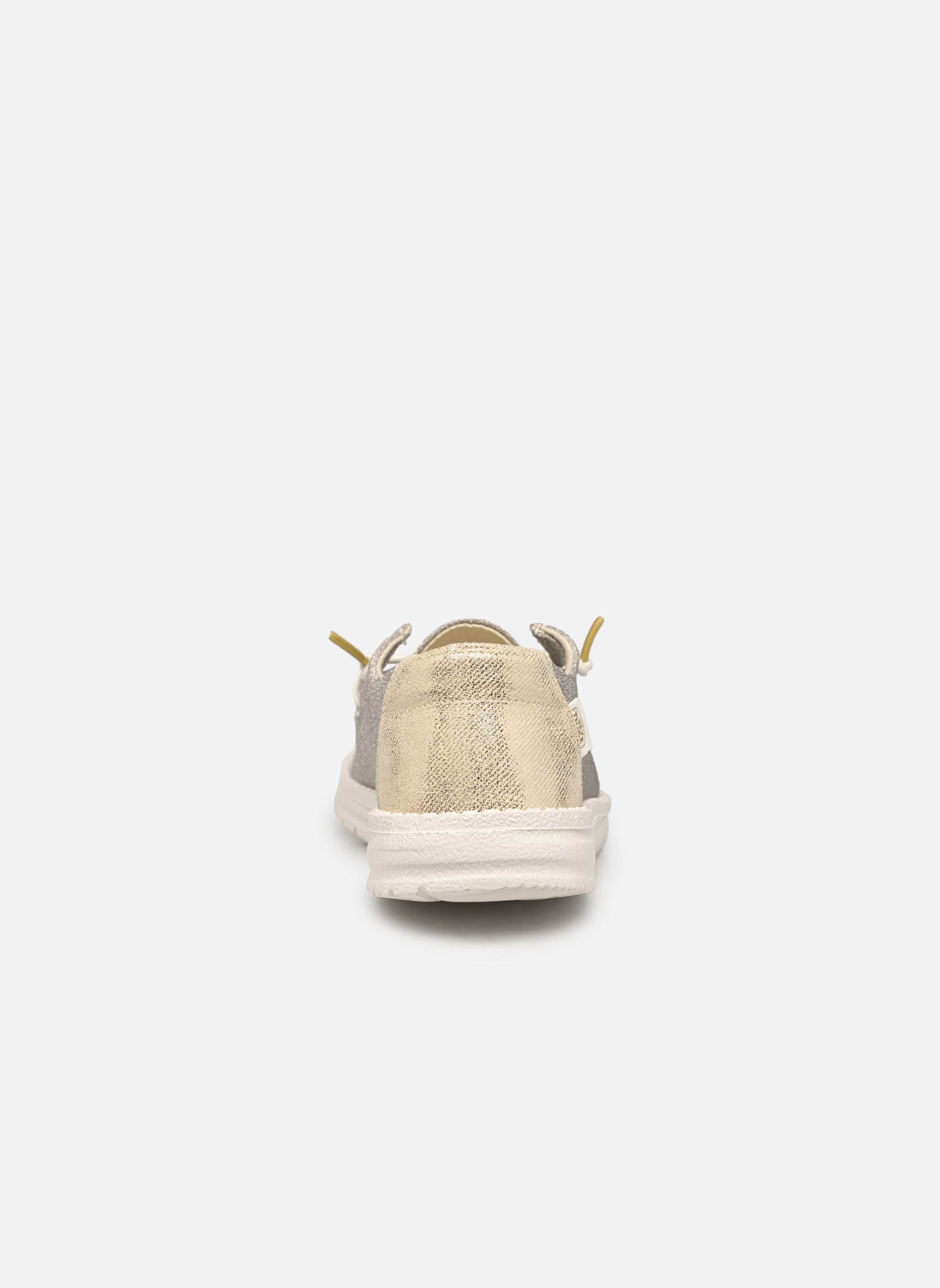 Baskets Wendy Metallic Sparkle femme or et bronze HEYDUDE Baskets Wendy Metallic Sparkle femme or et bronze Gold