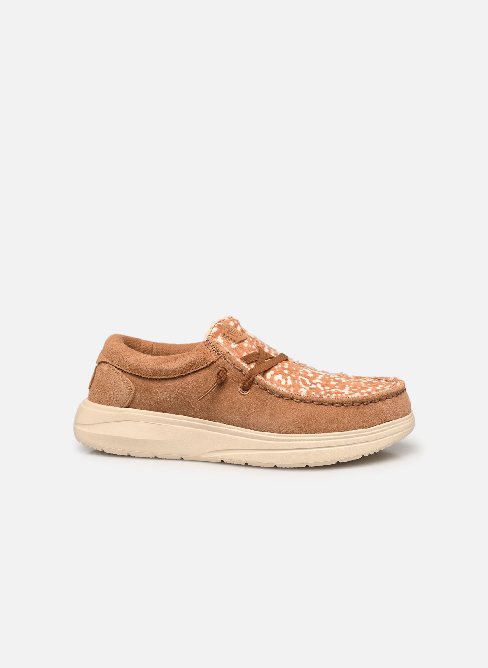 Sneakers Wendy COMF Luxe dames beige HEYDUDE Sneakers Wendy COMF Luxe dames beige TAN