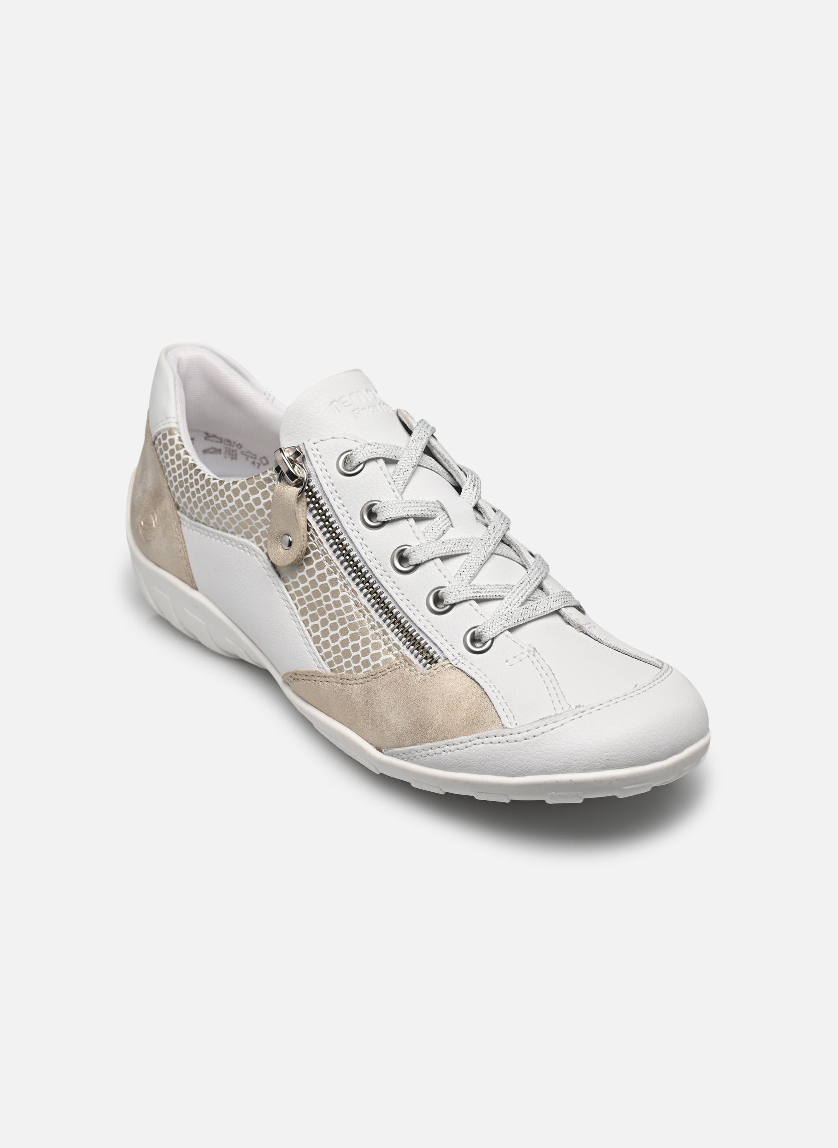 Baskets basses R3410 femme blanc Remonte Baskets basses R3410 femme blanc WEISS/MUSCHEL/WEISS/MUSCHEL