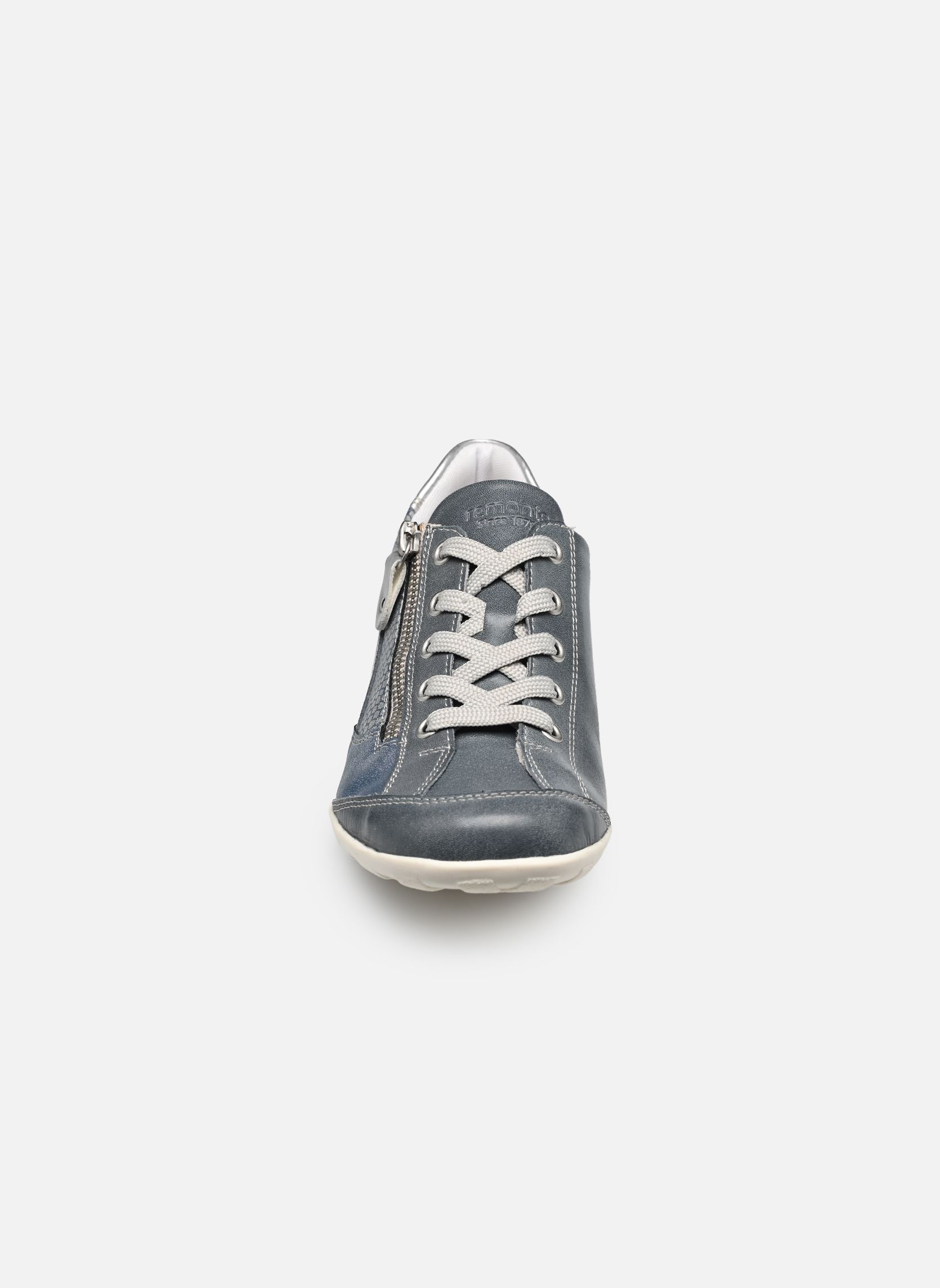Lage sneakers R3410 dames blauw Remonte Lage sneakers R3410 dames blauw WHITEBLUE/ADRIA/SILBER/SILVER/