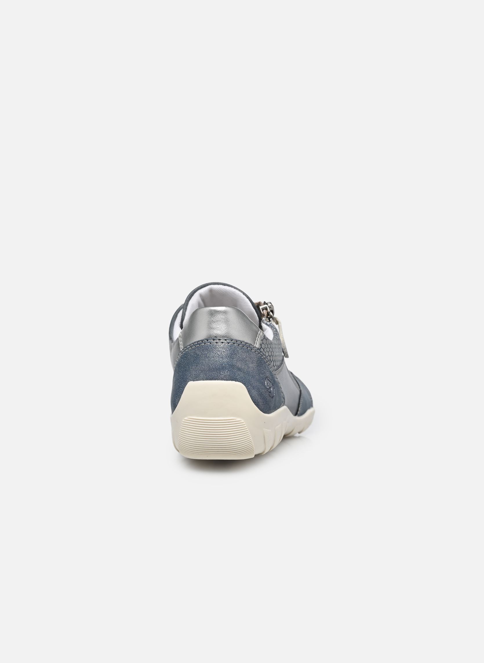Lage sneakers R3410 dames blauw Remonte Lage sneakers R3410 dames blauw WHITEBLUE/ADRIA/SILBER/SILVER/
