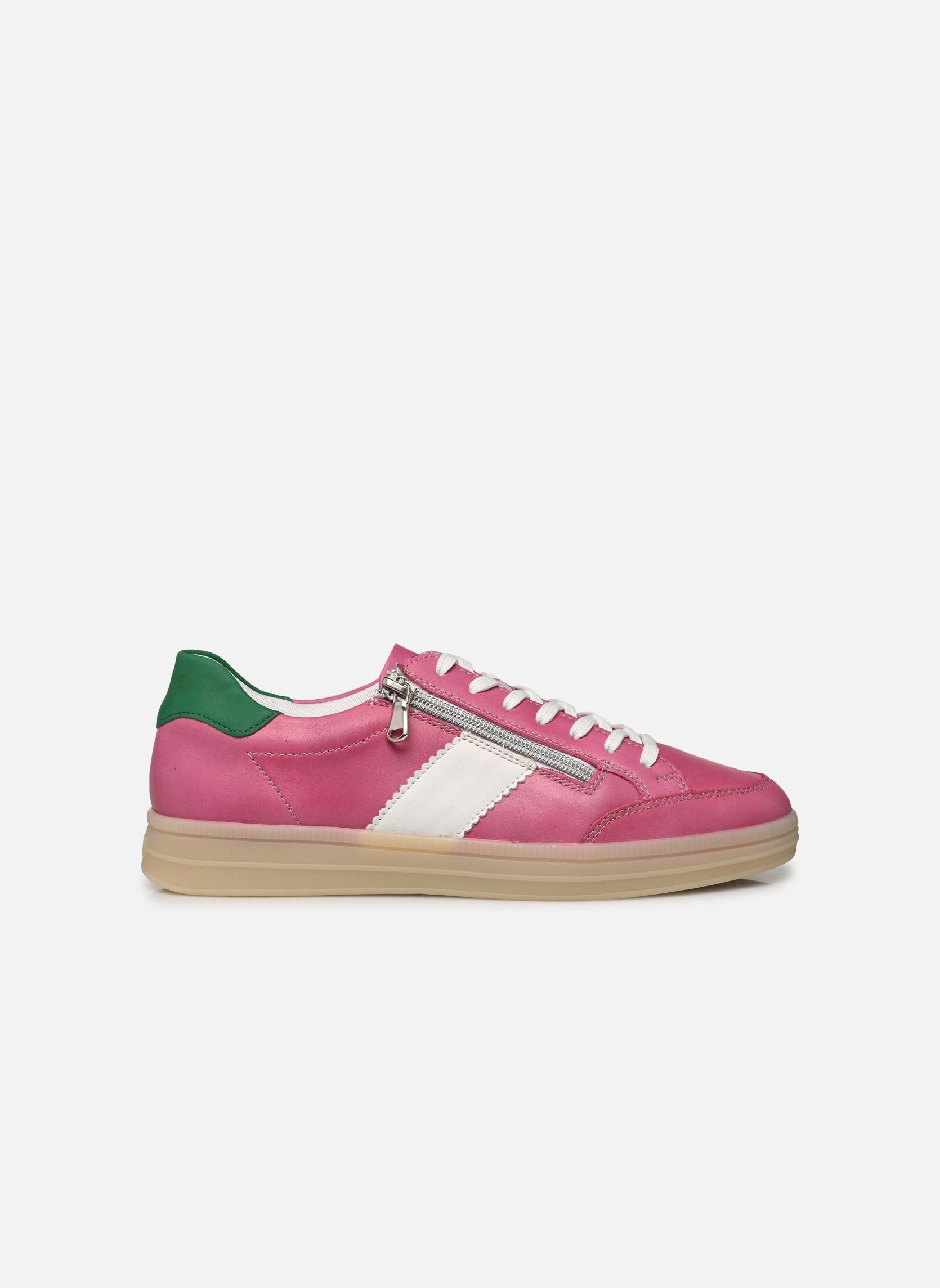 Lage sneakers D2C02 dames roze Remonte Lage sneakers D2C02 dames roze FUCHSIA/WHITE/SMARAGD