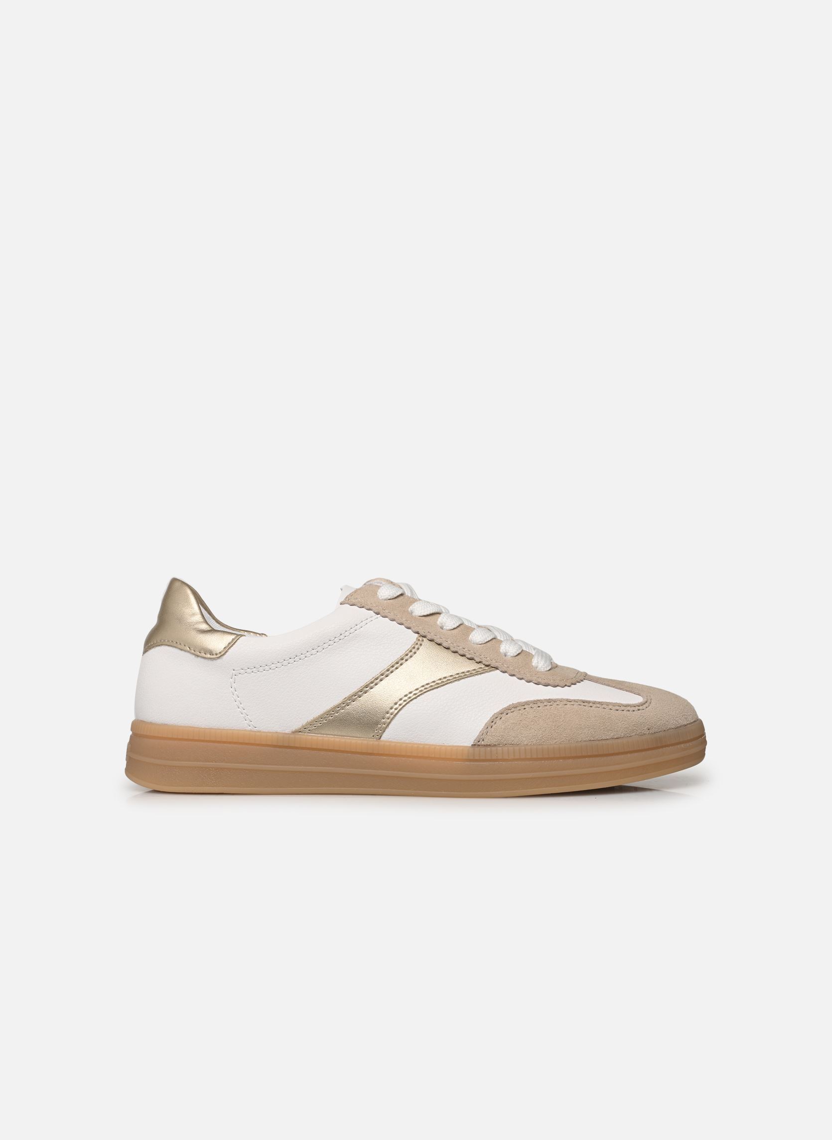 Lage sneakers D2C01 dames wit Remonte Lage sneakers D2C01 dames wit ICEBERG/WEISS/PALEGOLD/WEISS