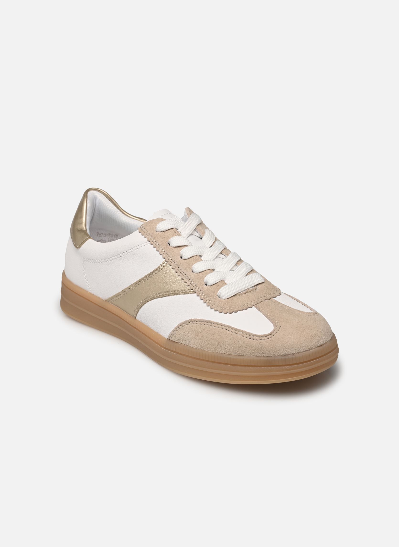Lage sneakers D2C01 dames wit Remonte Lage sneakers D2C01 dames wit ICEBERG/WEISS/PALEGOLD/WEISS