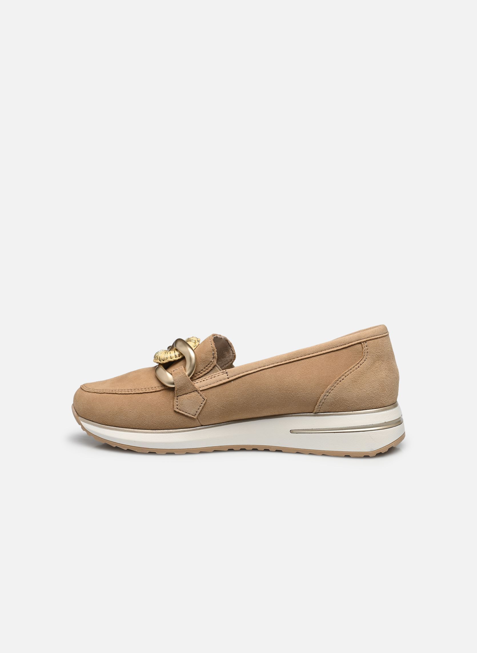 Mocassins D1G11 femme beige Remonte Mocassins D1G11 femme beige SEPIA