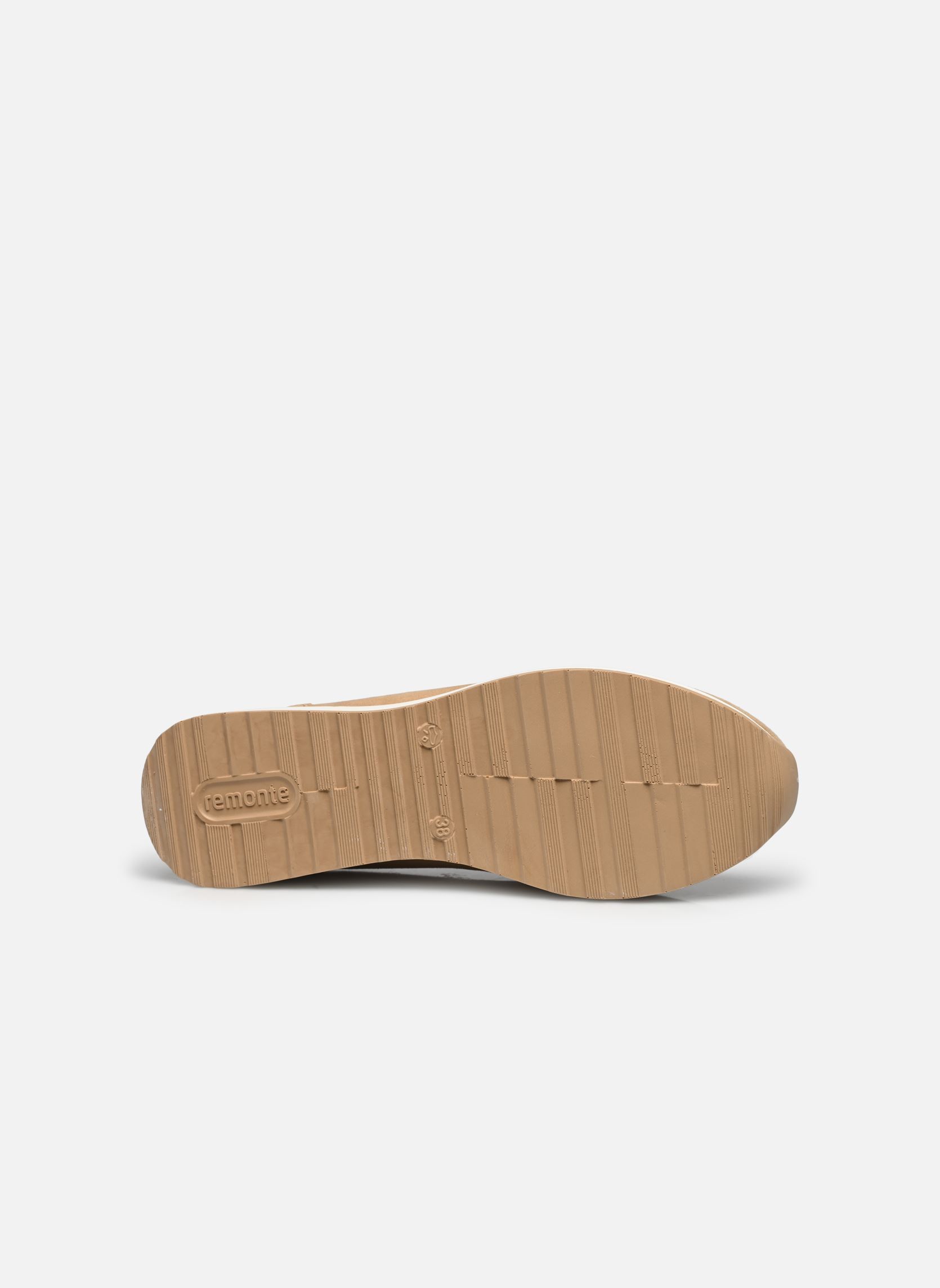 Mocassins D1G11 femme beige Remonte Mocassins D1G11 femme beige SEPIA